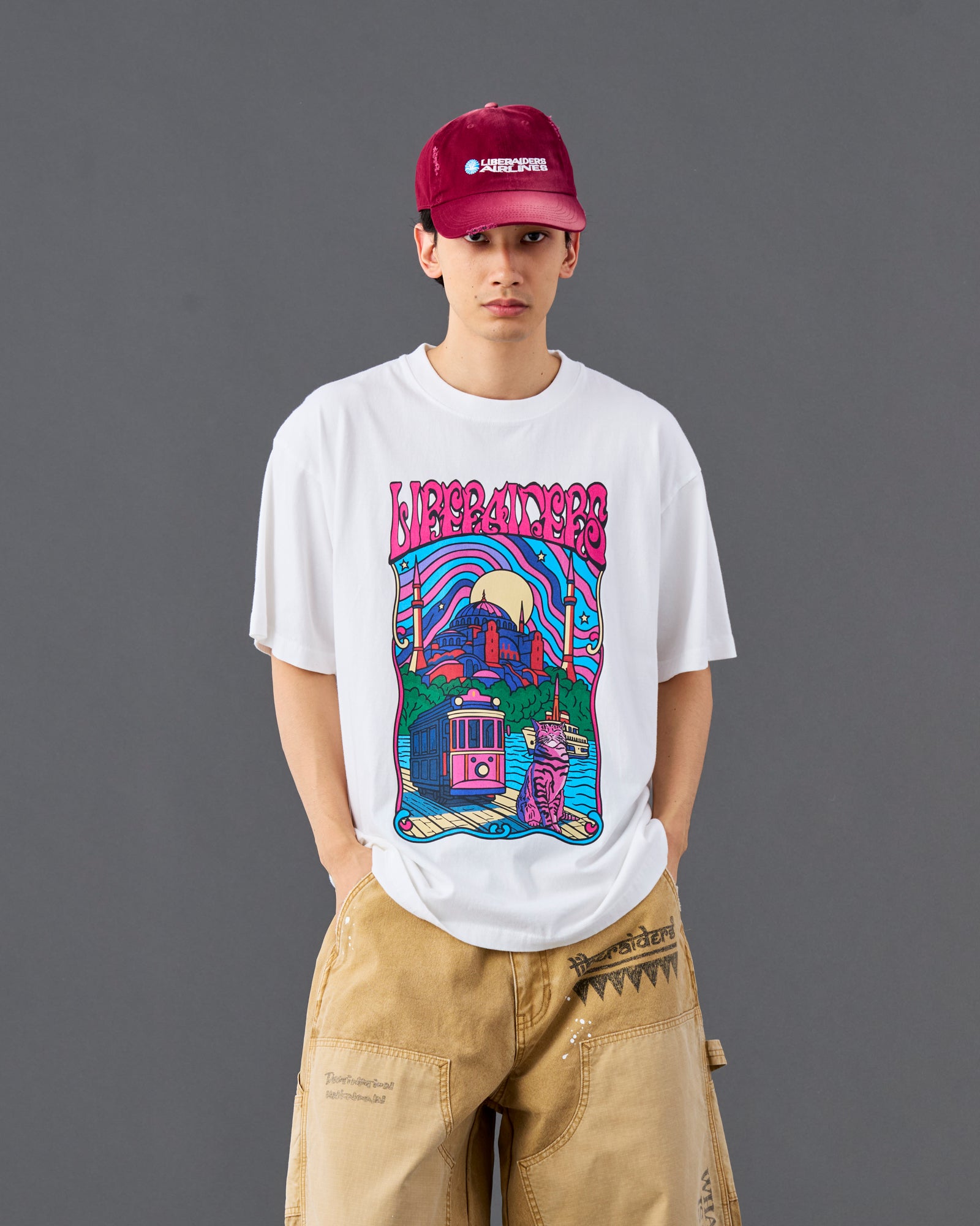 PSYCHEDELIC CITY TEE