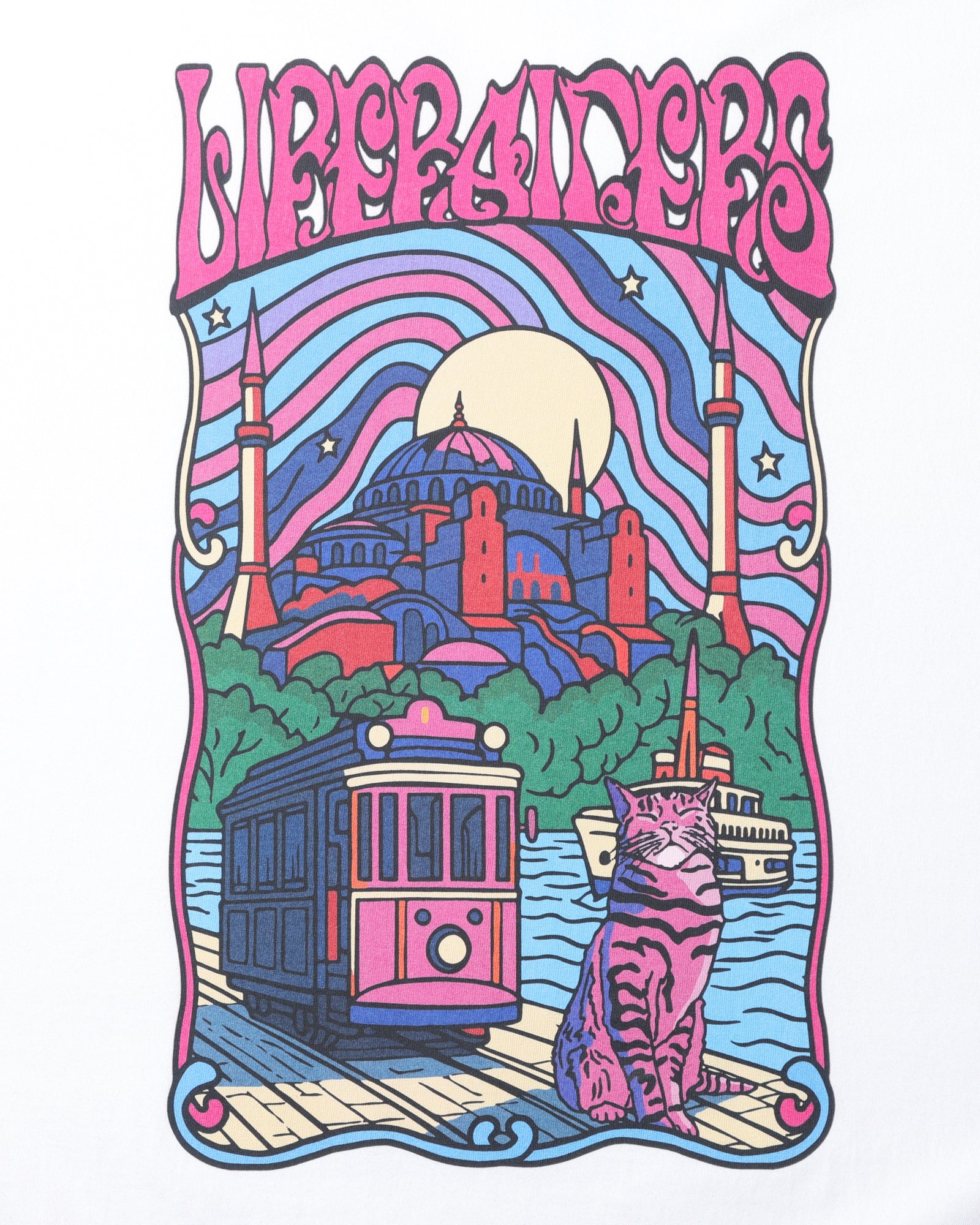 PSYCHEDELIC CITY TEE