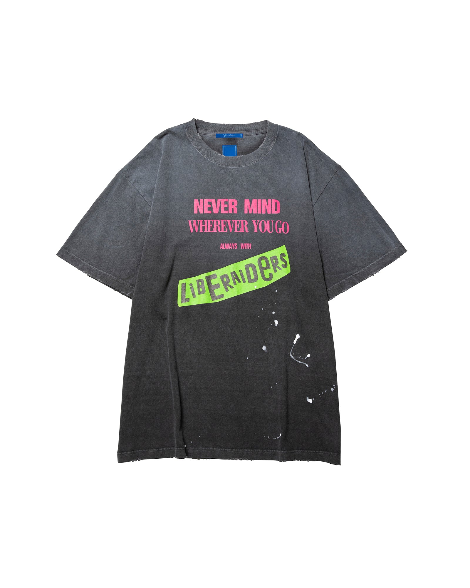 FADED PUNK LOGO TEE