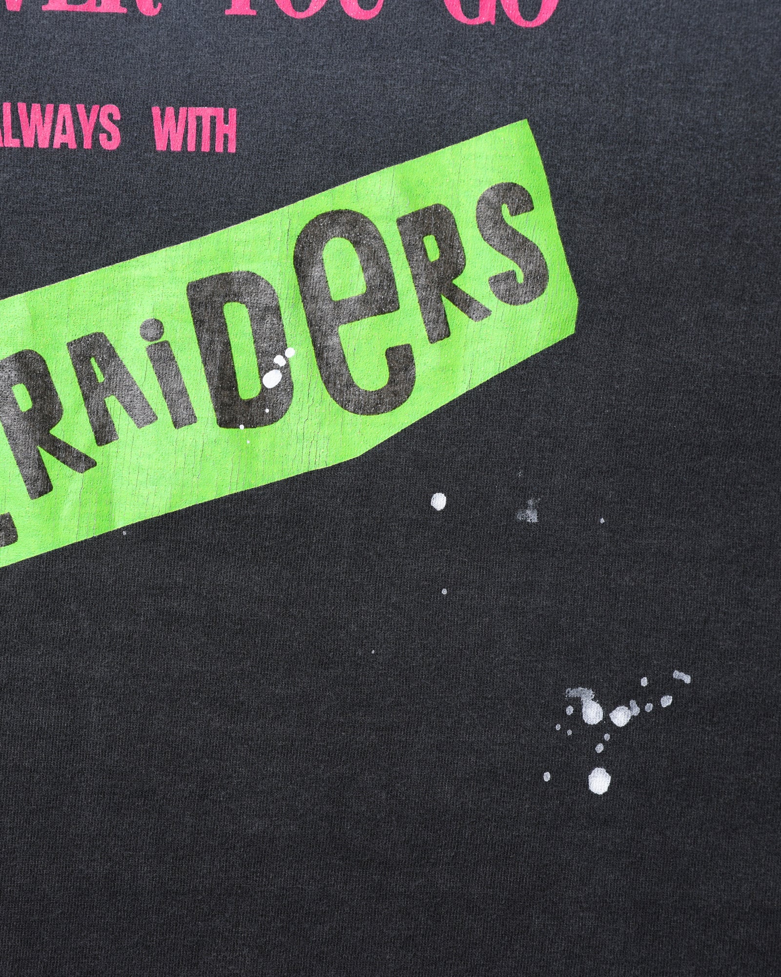 FADED PUNK LOGO TEE