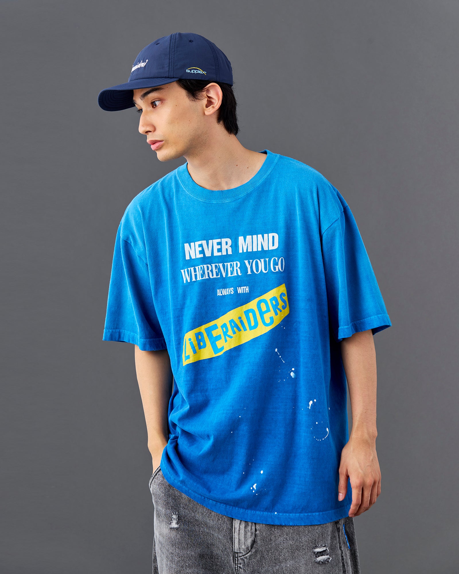 FADED PUNK LOGO TEE