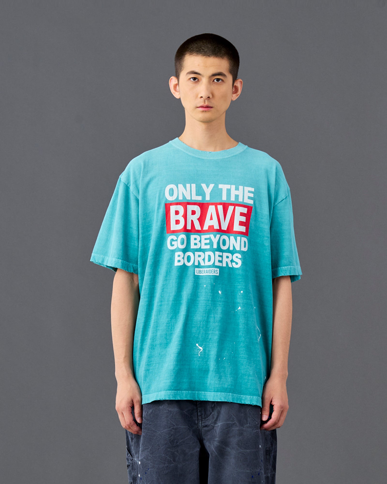 FADED BRAVE TEE
