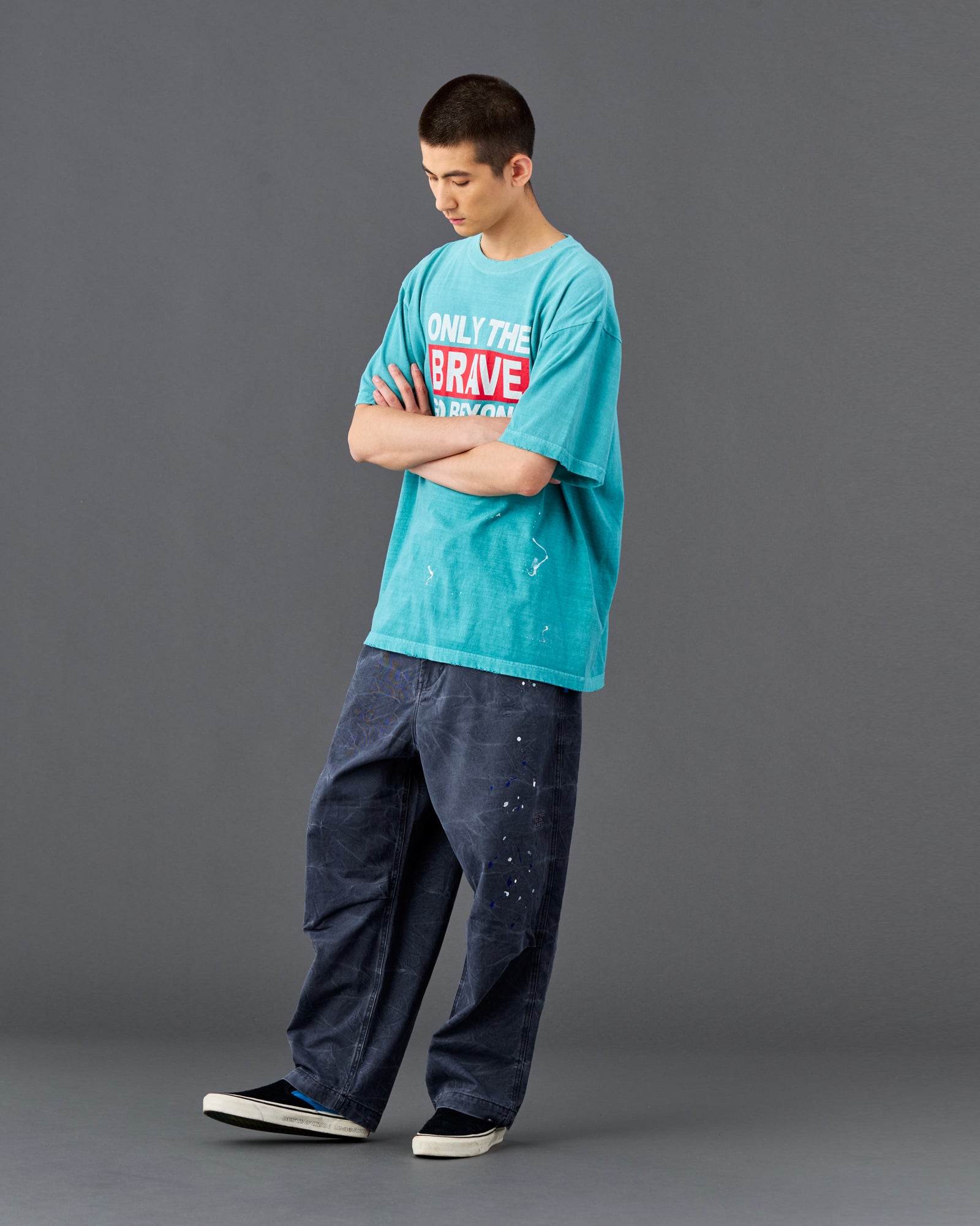 FADED BRAVE TEE