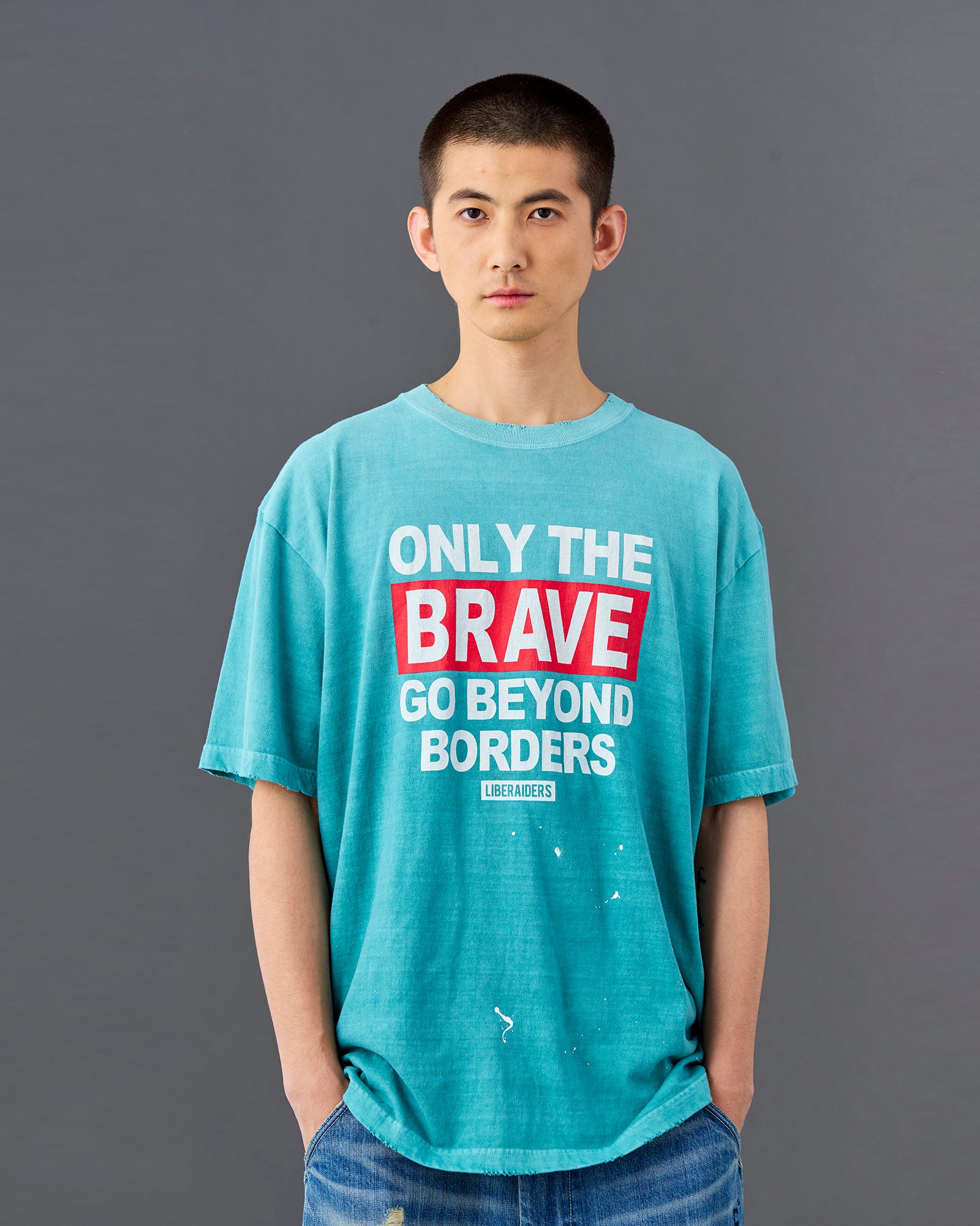 FADED BRAVE TEE