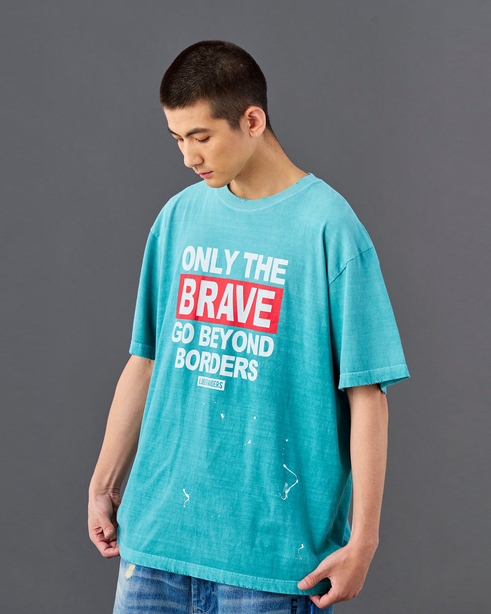 FADED BRAVE TEE