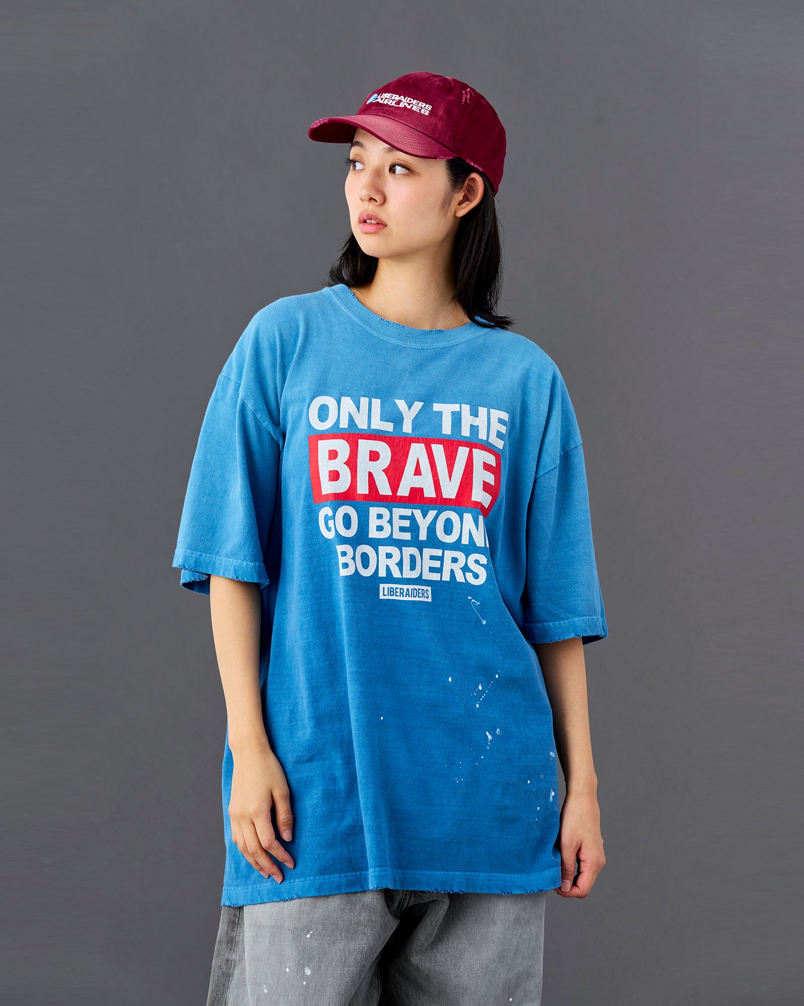 FADED BRAVE TEE