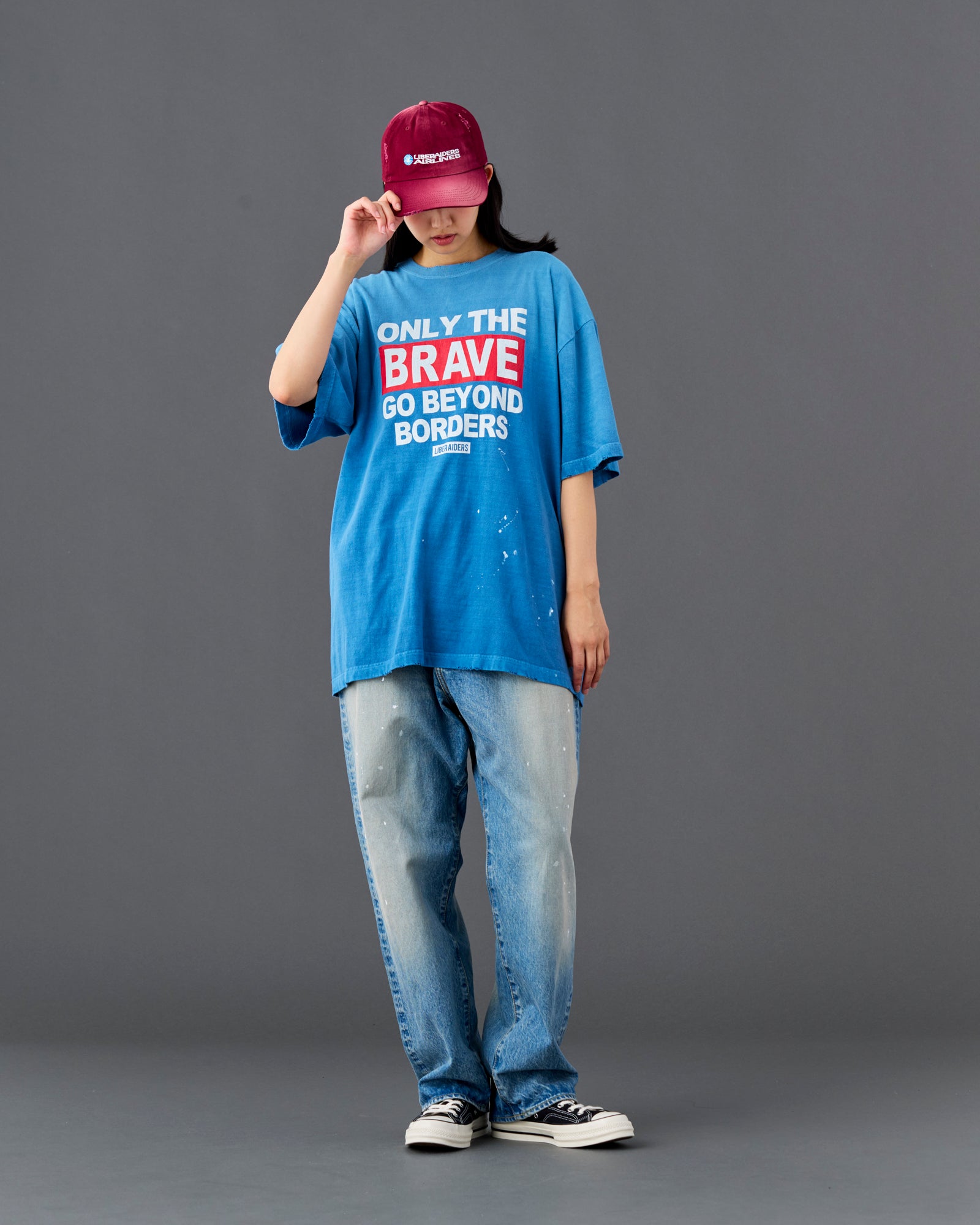 FADED BRAVE TEE