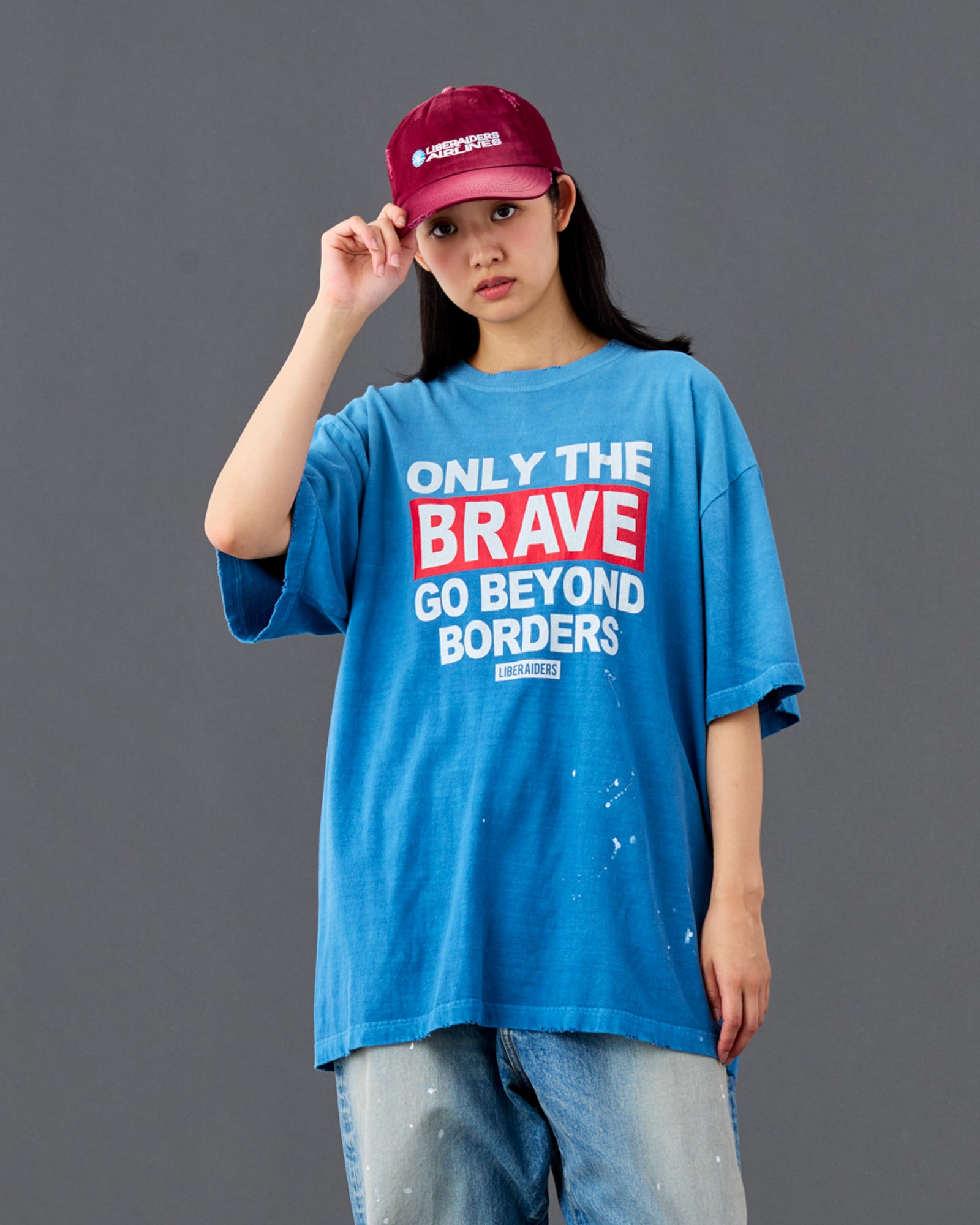 FADED BRAVE TEE