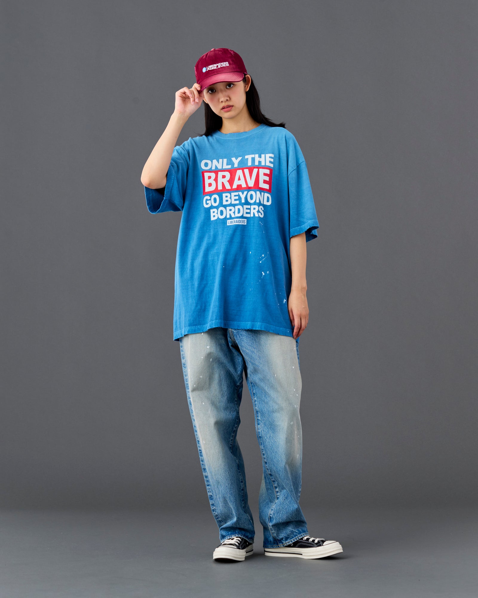 FADED BRAVE TEE