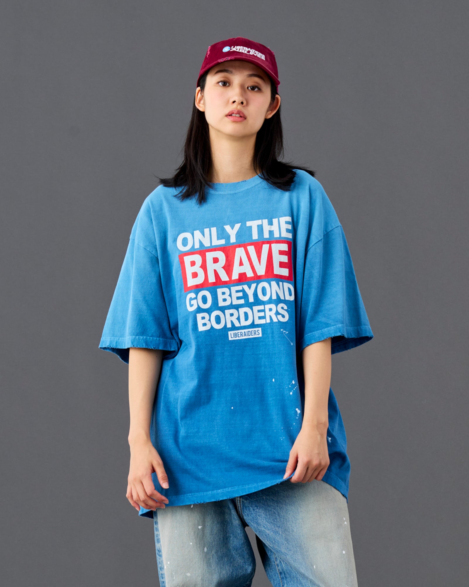FADED BRAVE TEE