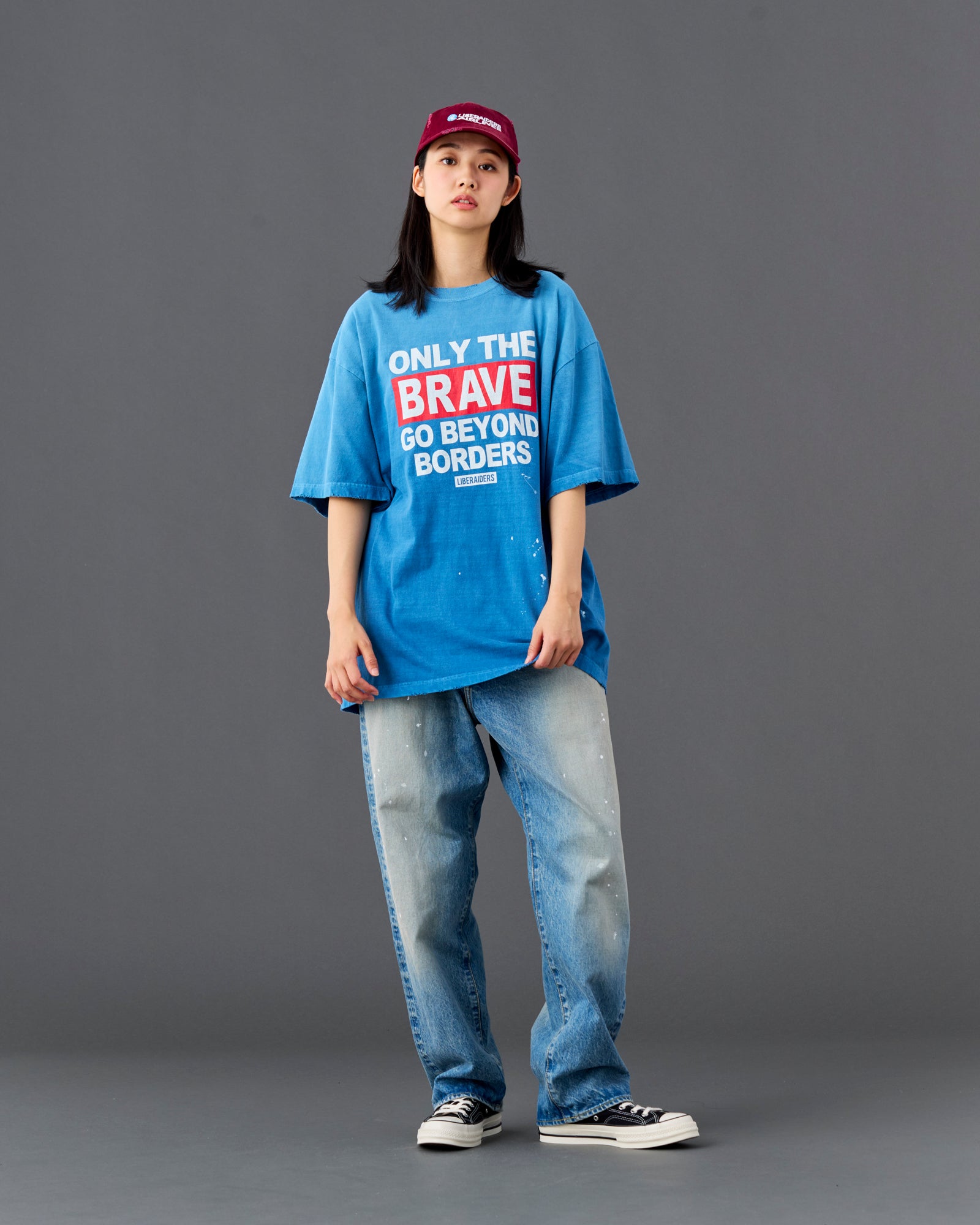 FADED BRAVE TEE