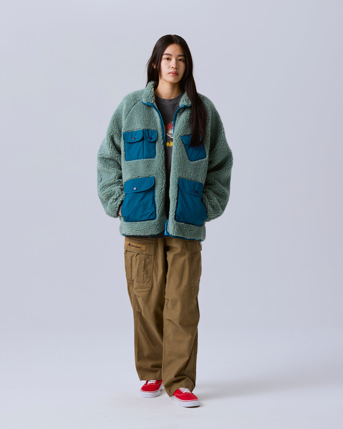 6-POCKET ARMY BAGGY PANTS