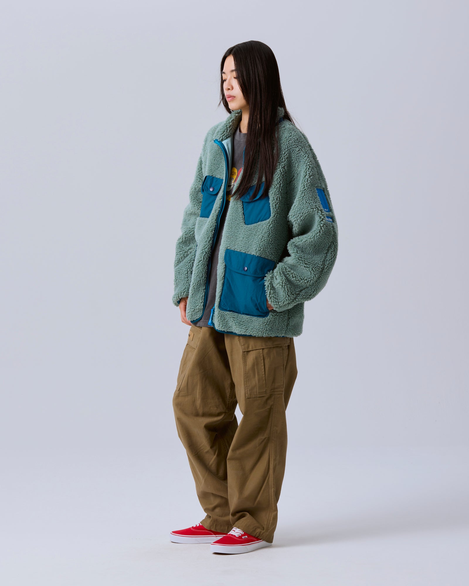 6-POCKET ARMY BAGGY PANTS