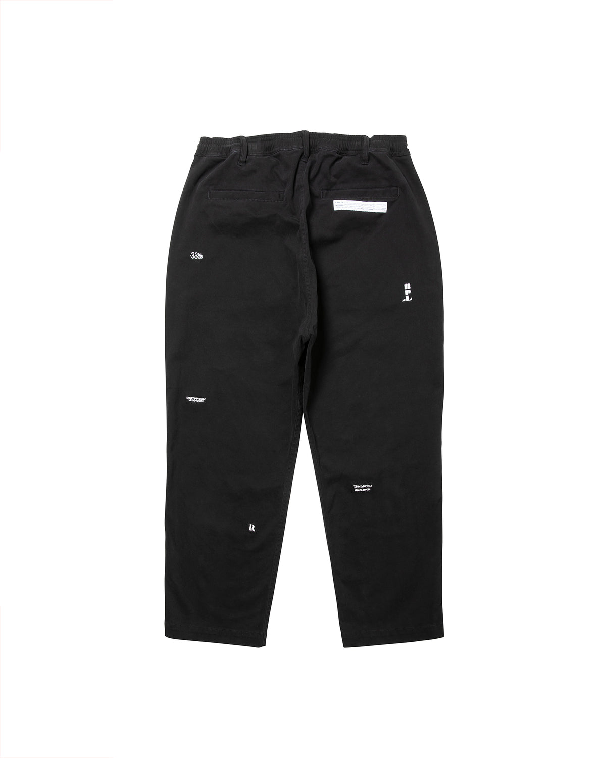 MULTI EMBROIDERY CHINO TROUSERS
