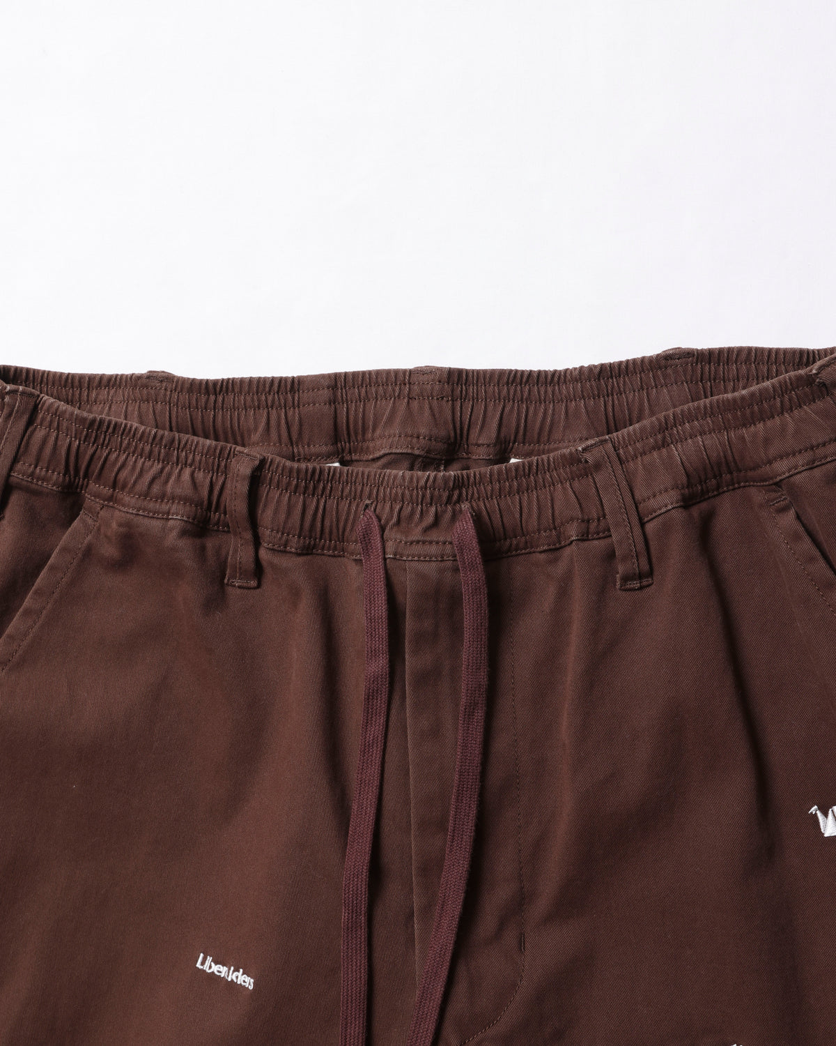 MULTI EMBROIDERY CHINO TROUSERS