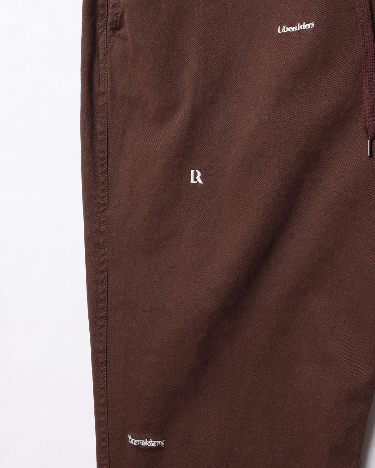 MULTI EMBROIDERY CHINO TROUSERS