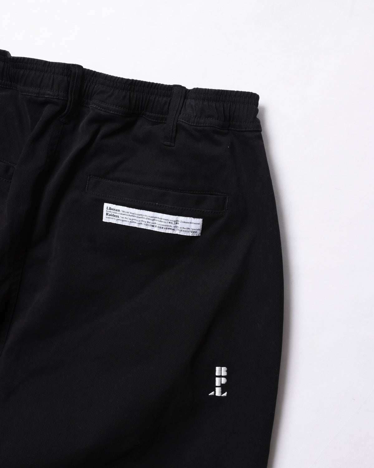 MULTI EMBROIDERY CHINO TROUSERS
