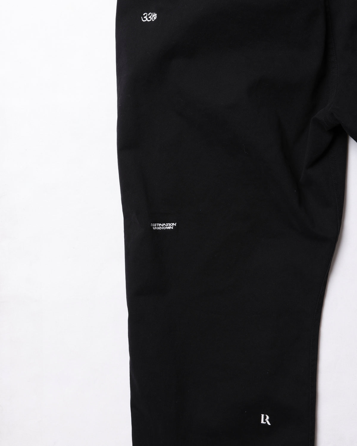 MULTI EMBROIDERY CHINO TROUSERS
