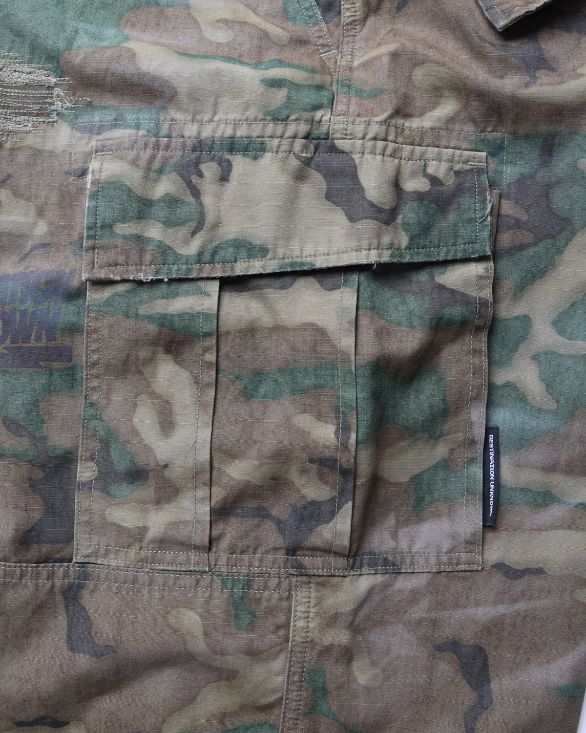 DAMAGED BDU PANTS