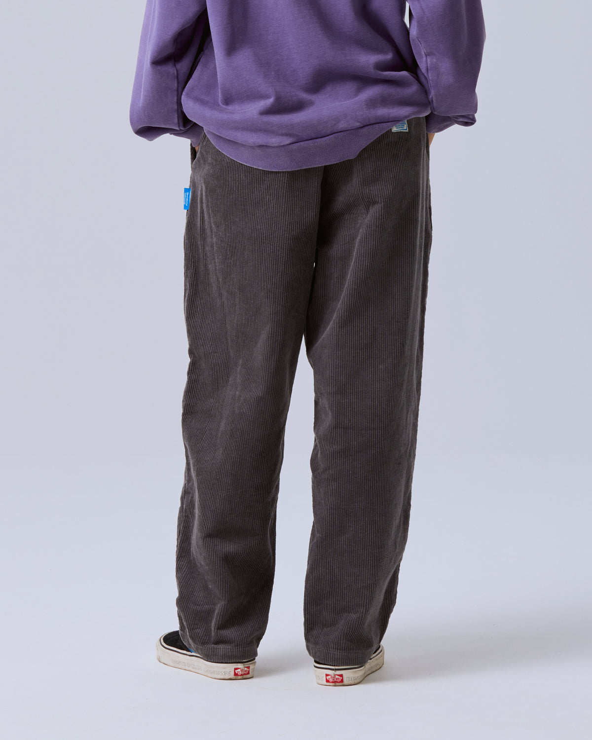 CORDUROY TAPERED SLACKS