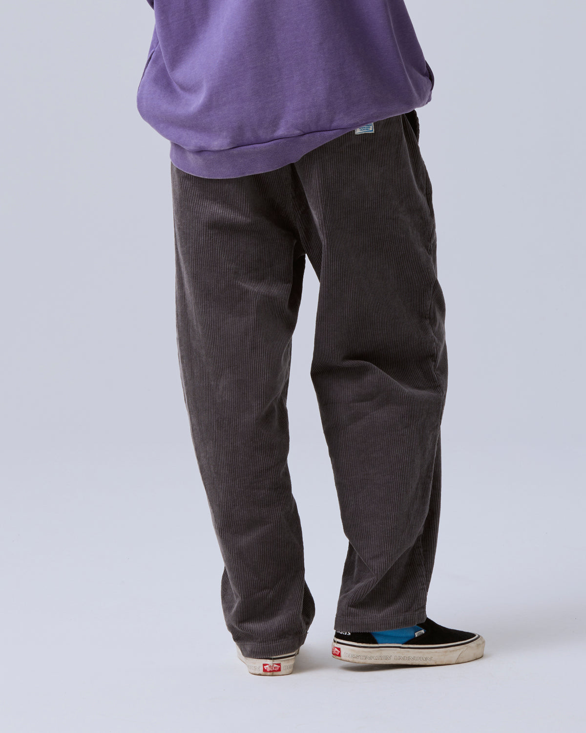 CORDUROY TAPERED SLACKS