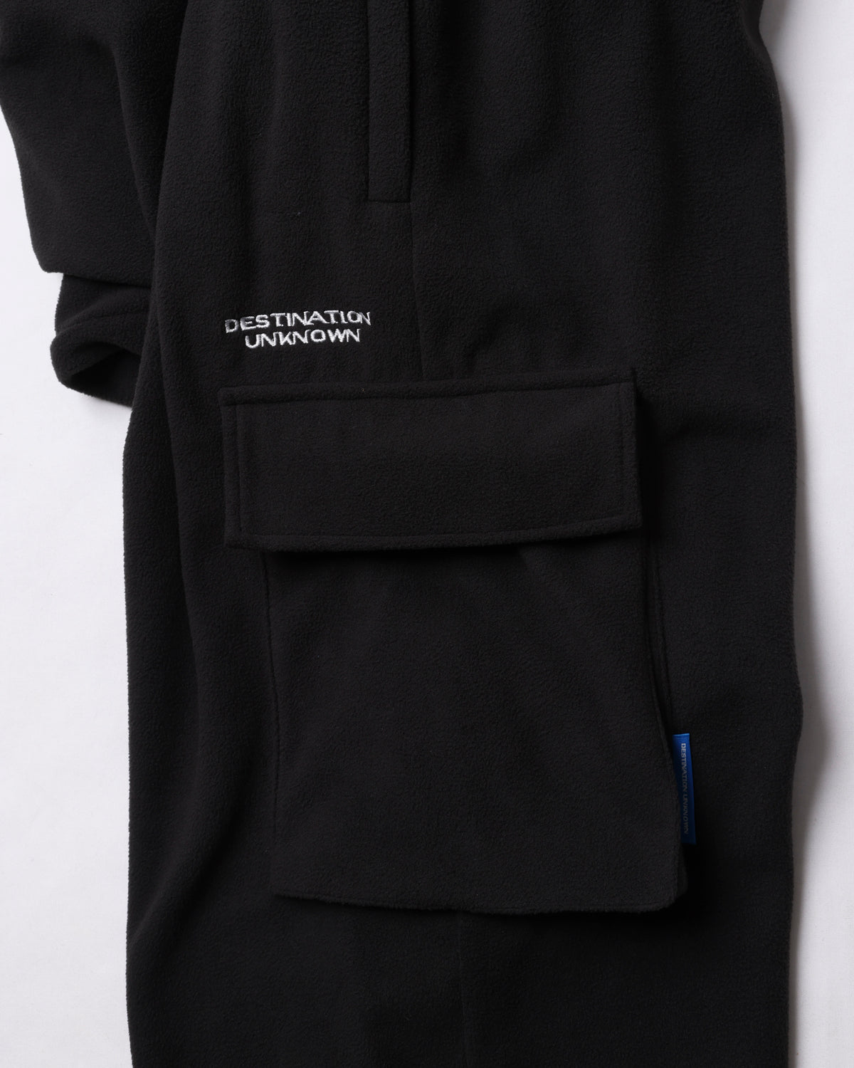 FLEECE CARGO PANTS