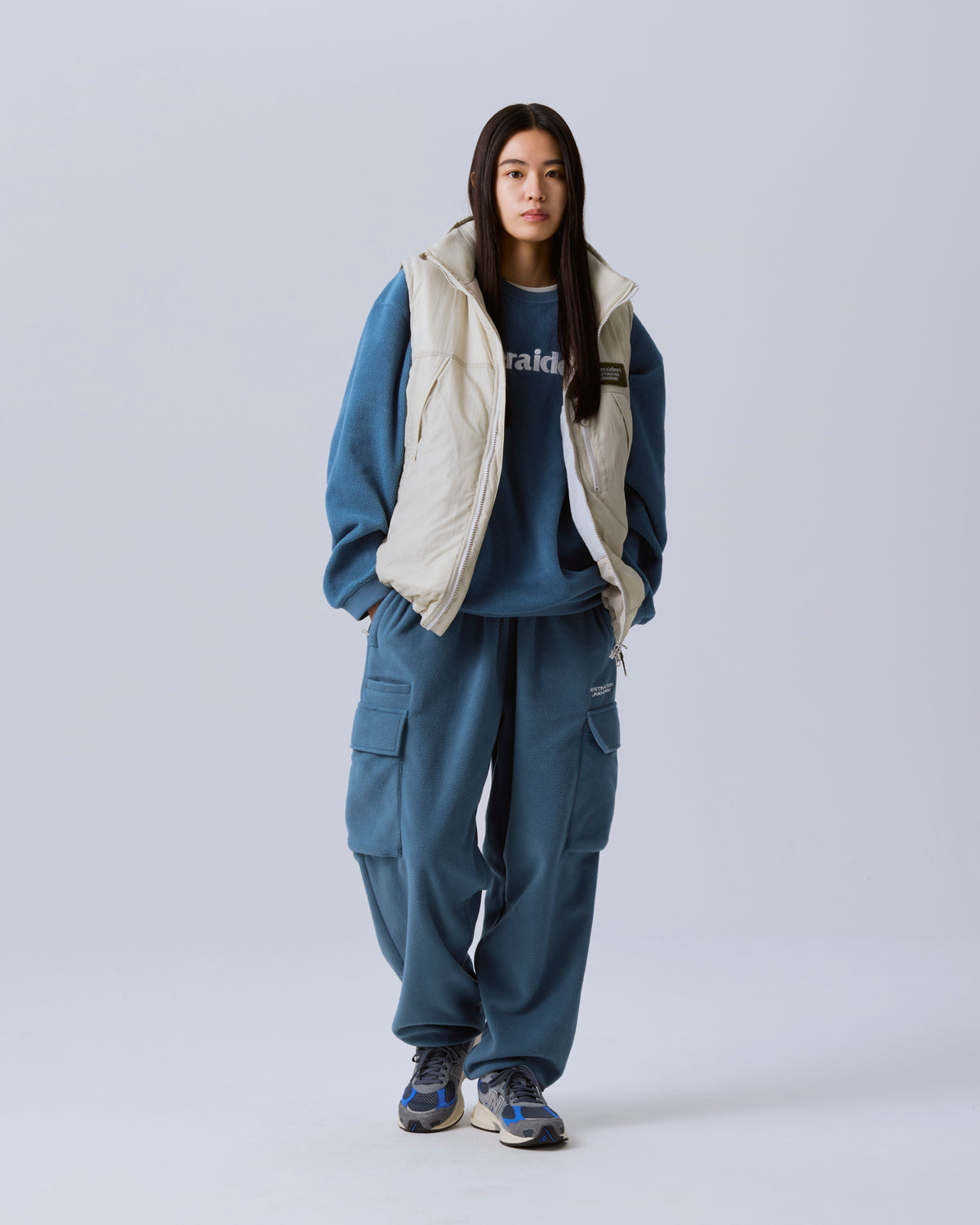FLEECE CARGO PANTS