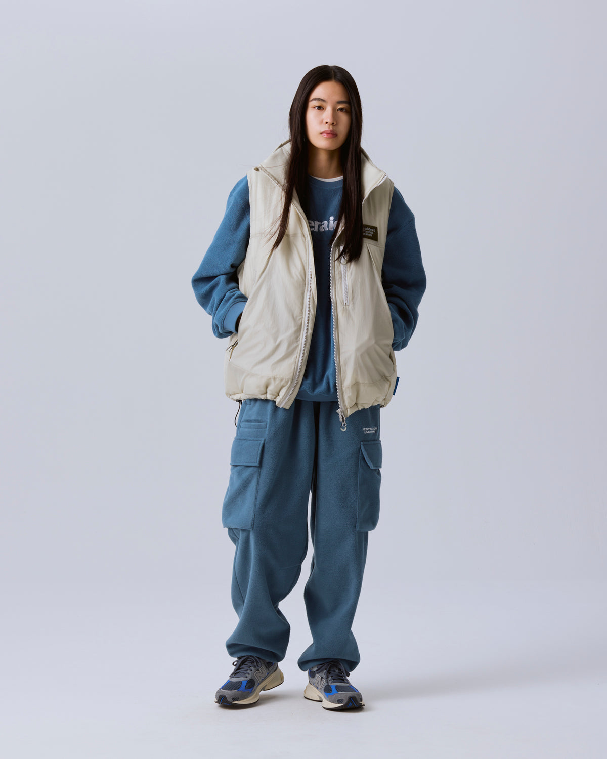 FLEECE CARGO PANTS