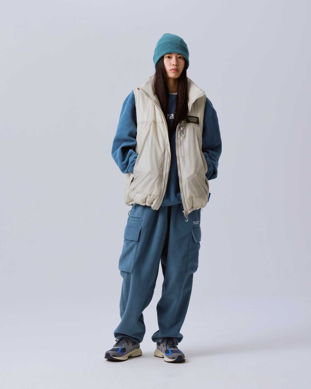 FLEECE CARGO PANTS