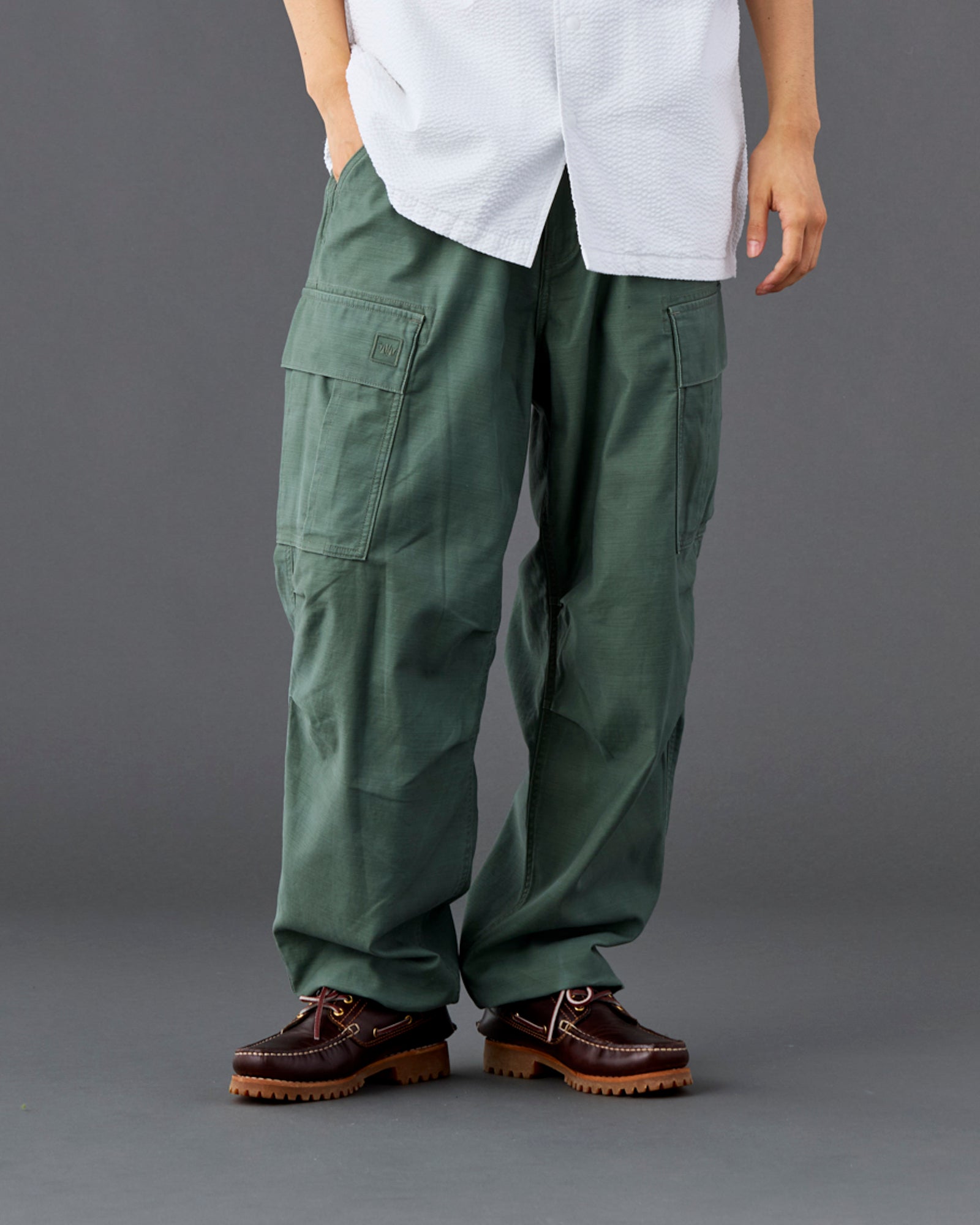 6-POCKET ARMY BAGGY PANTS