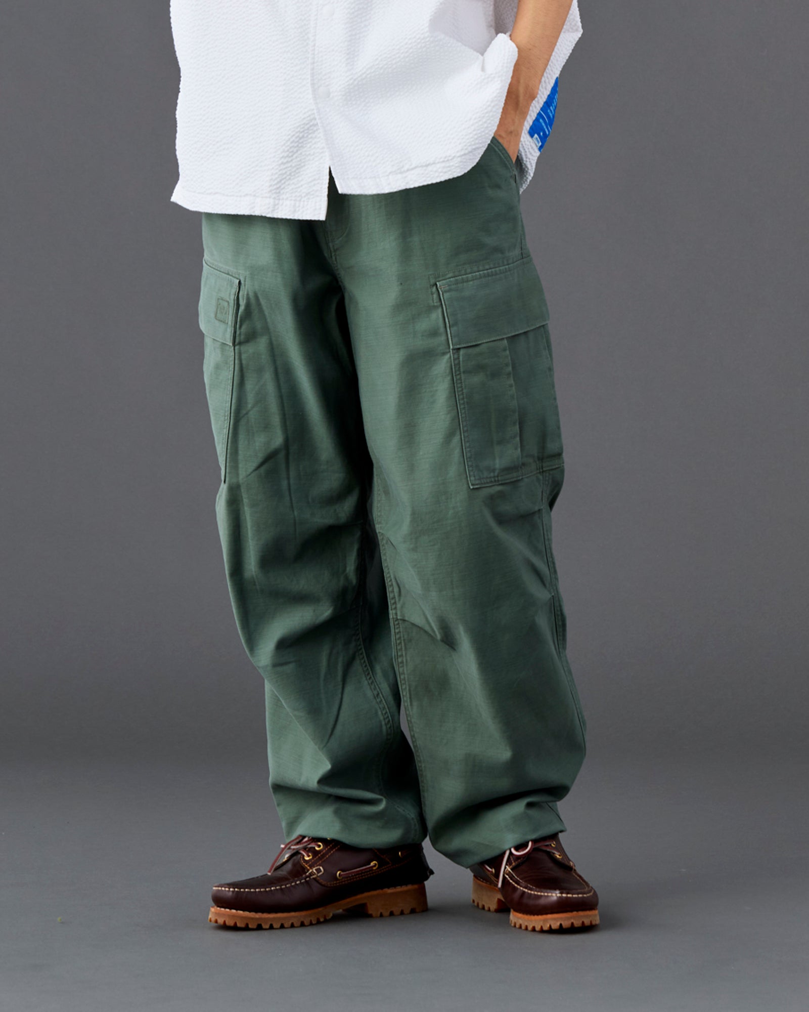 6-POCKET ARMY BAGGY PANTS