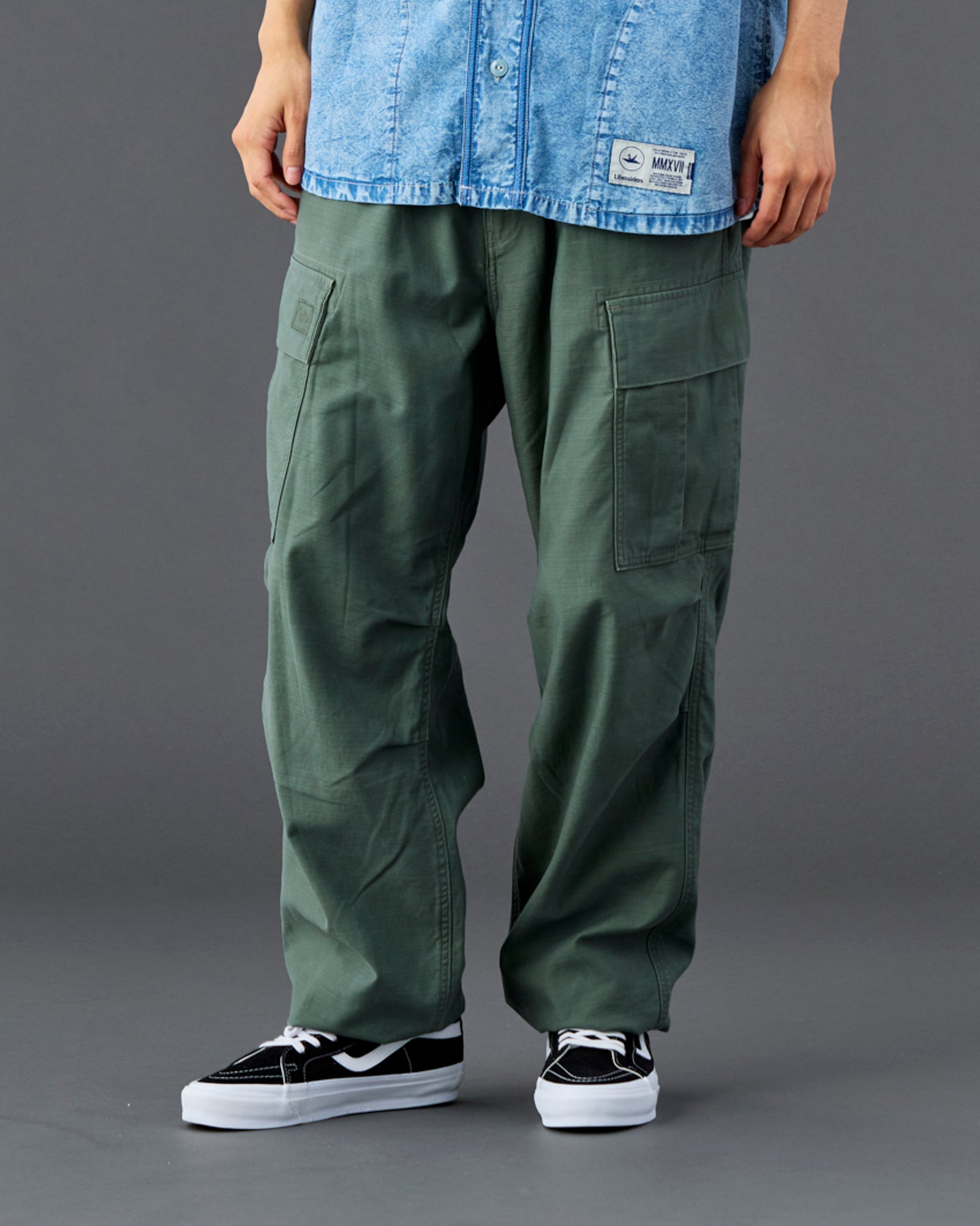 6-POCKET ARMY BAGGY PANTS