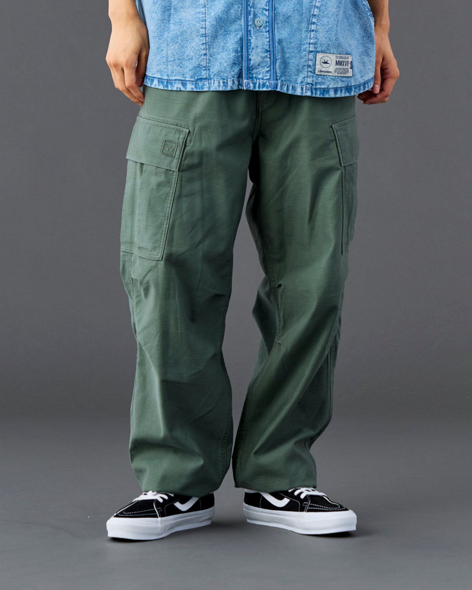 6-POCKET ARMY BAGGY PANTS