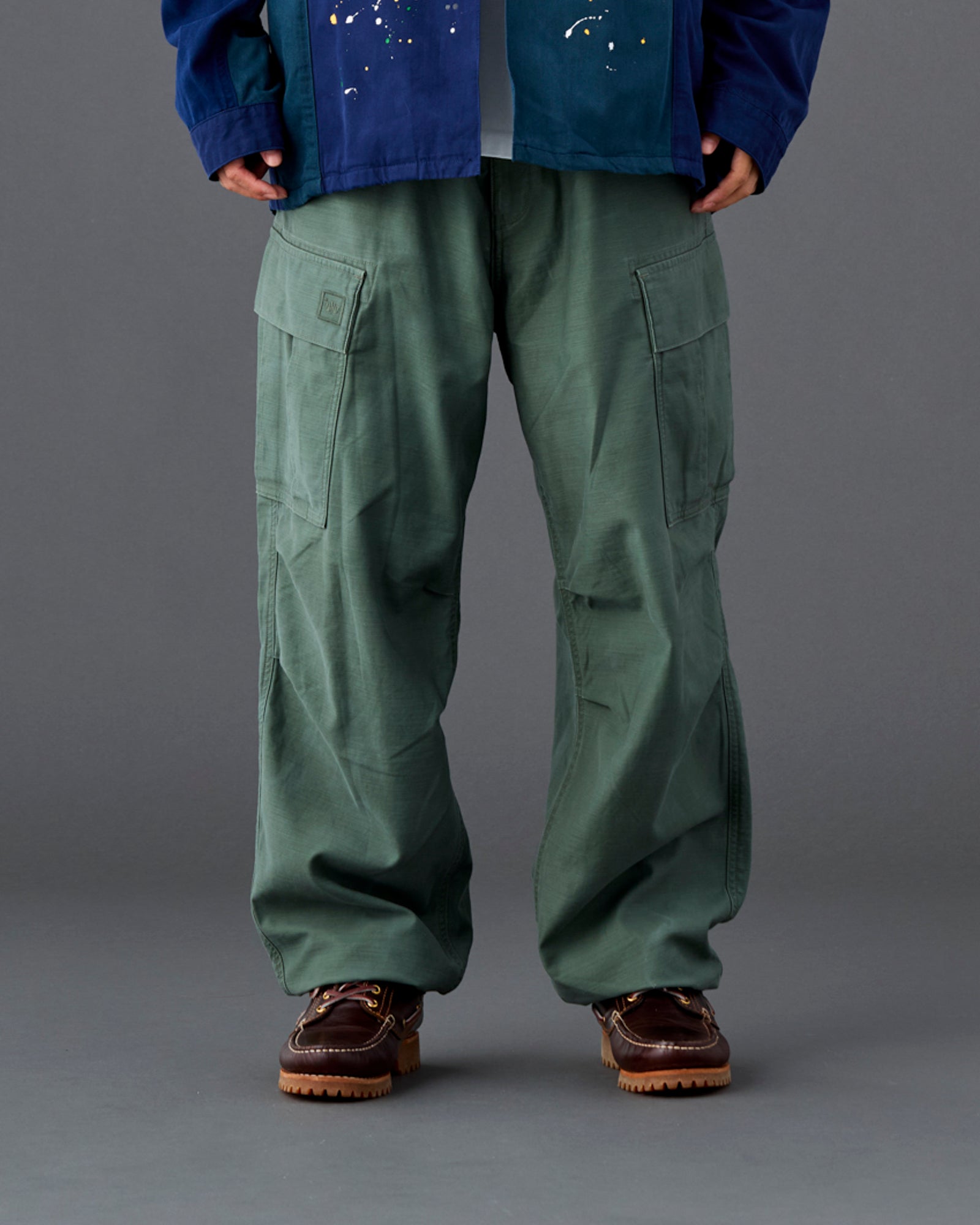 6-POCKET ARMY BAGGY PANTS