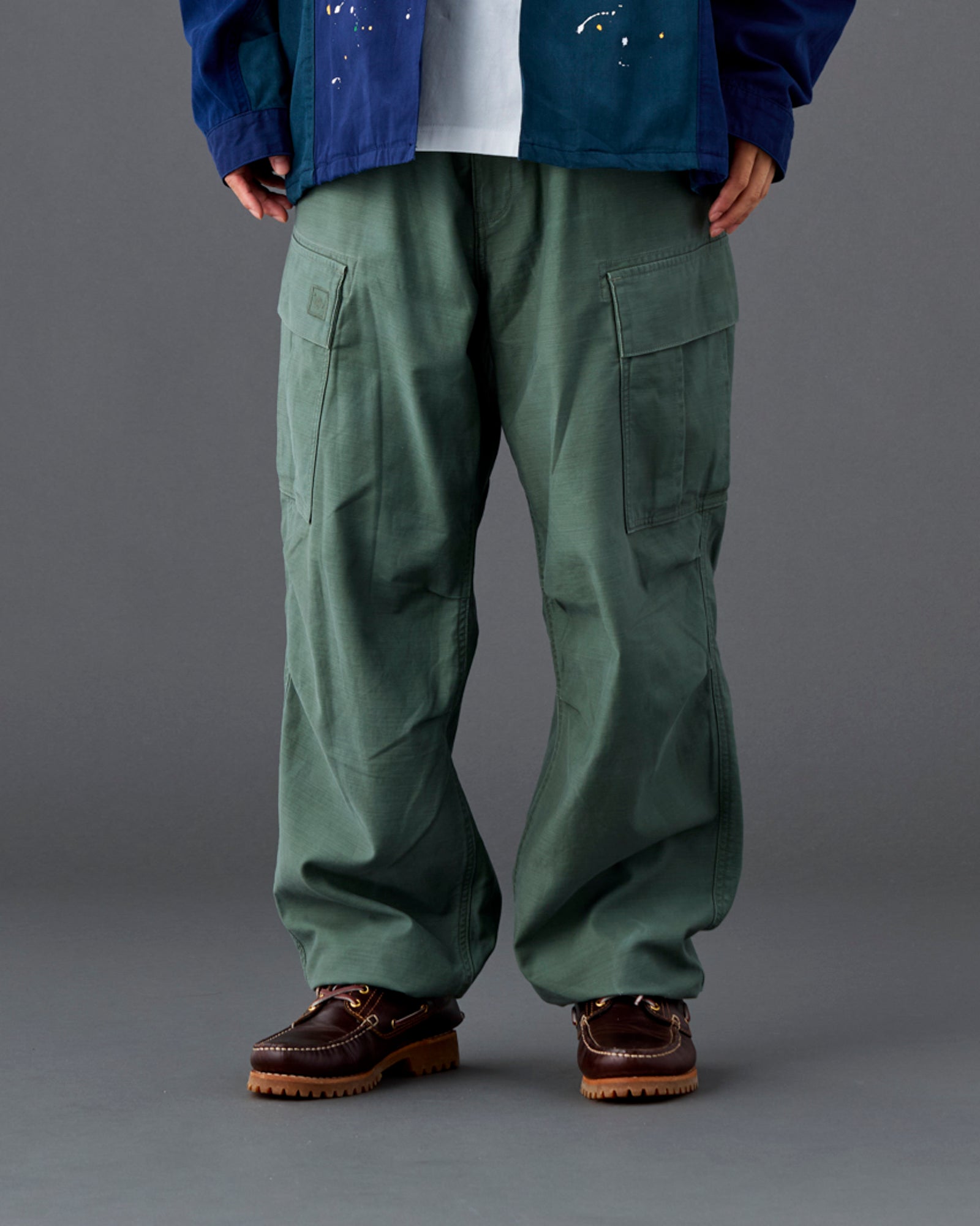 6-POCKET ARMY BAGGY PANTS