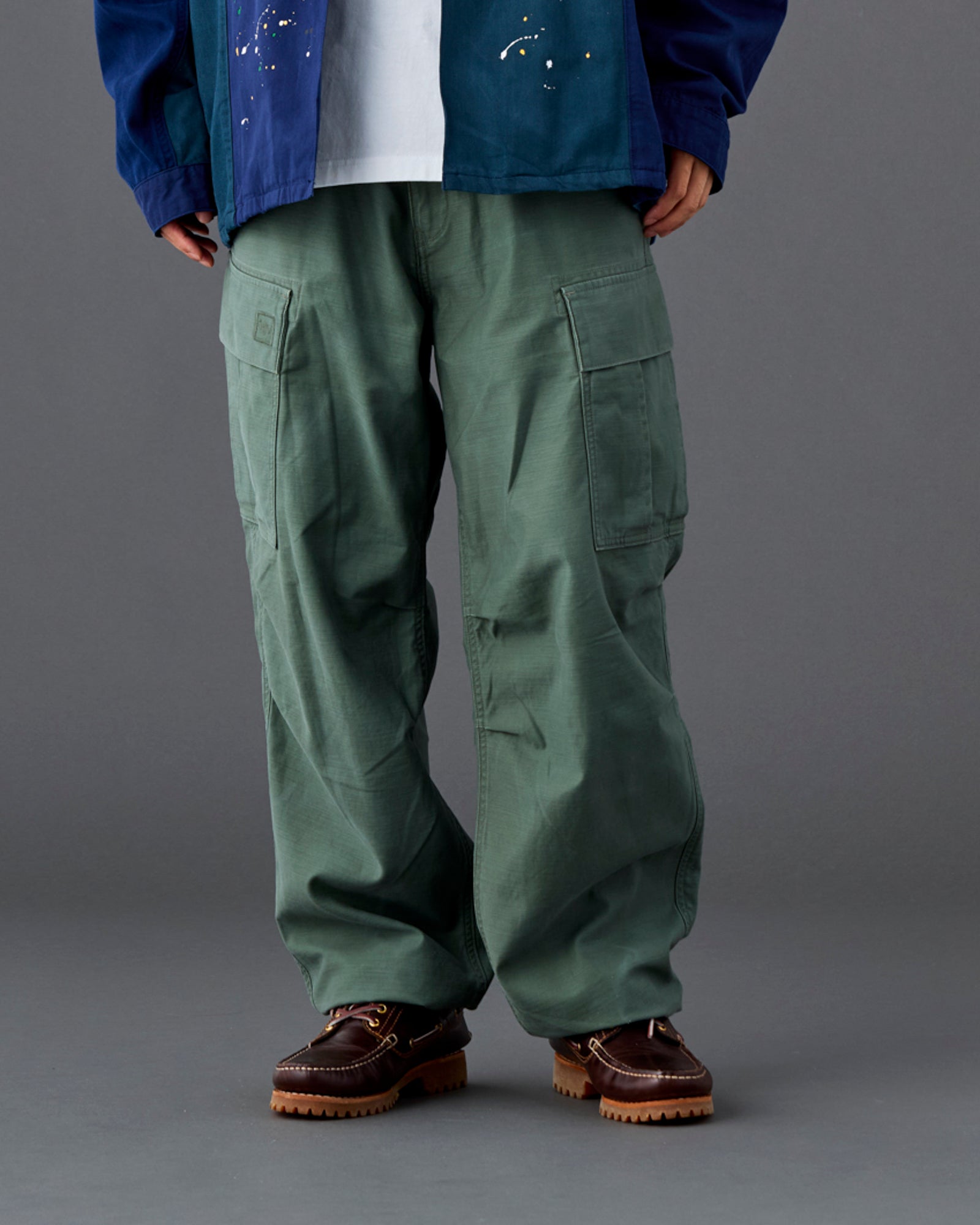6-POCKET ARMY BAGGY PANTS