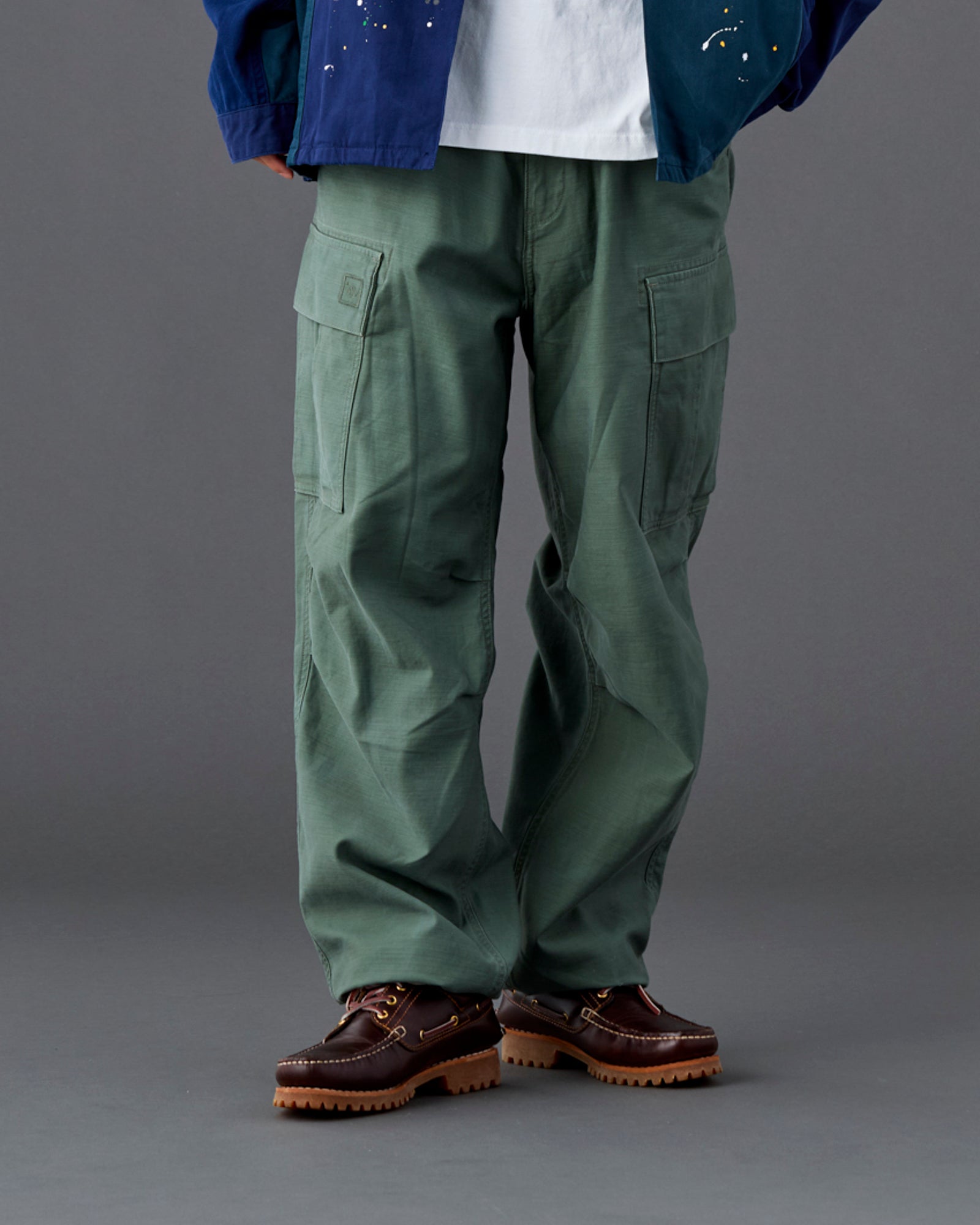 6-POCKET ARMY BAGGY PANTS