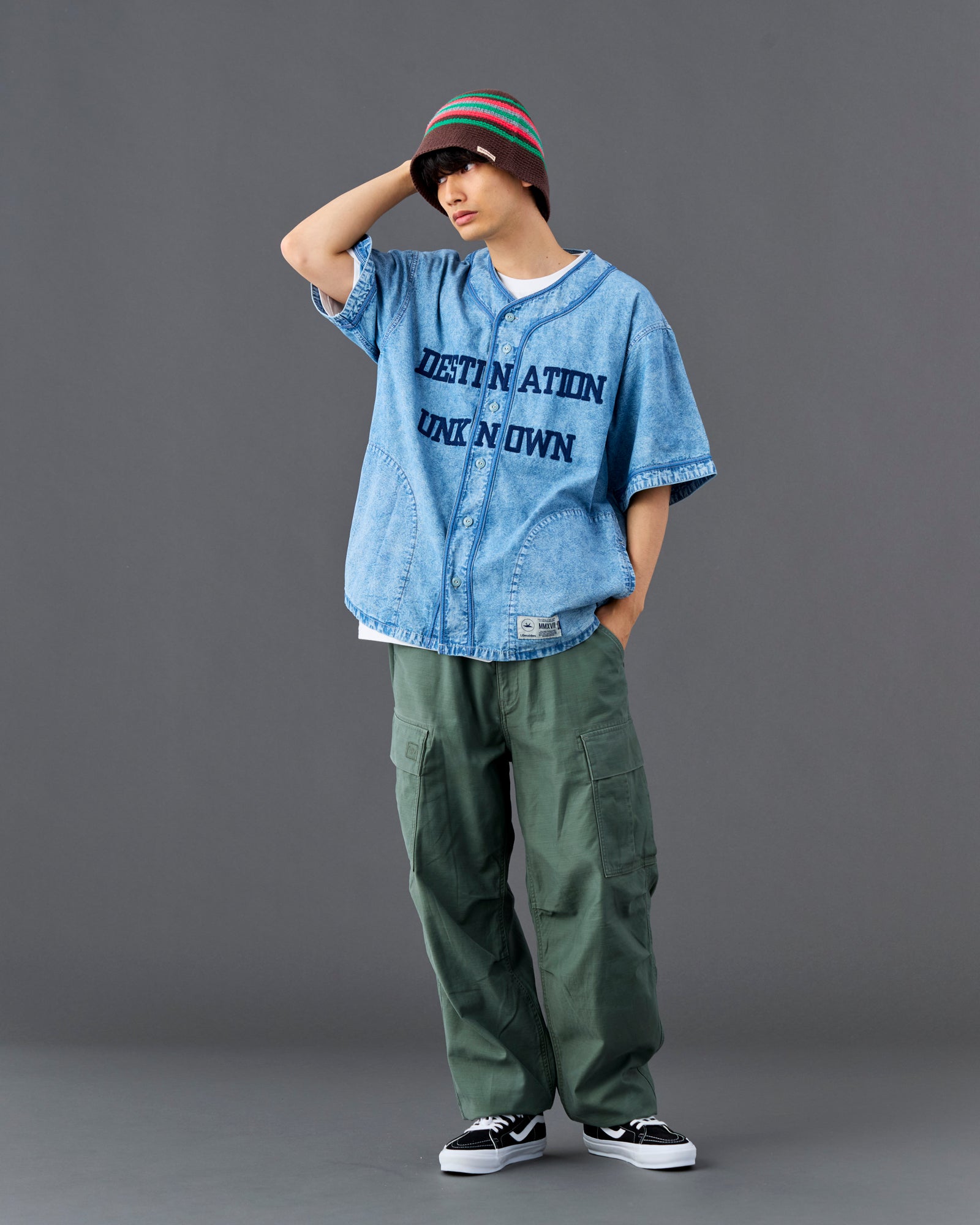 6-POCKET ARMY BAGGY PANTS