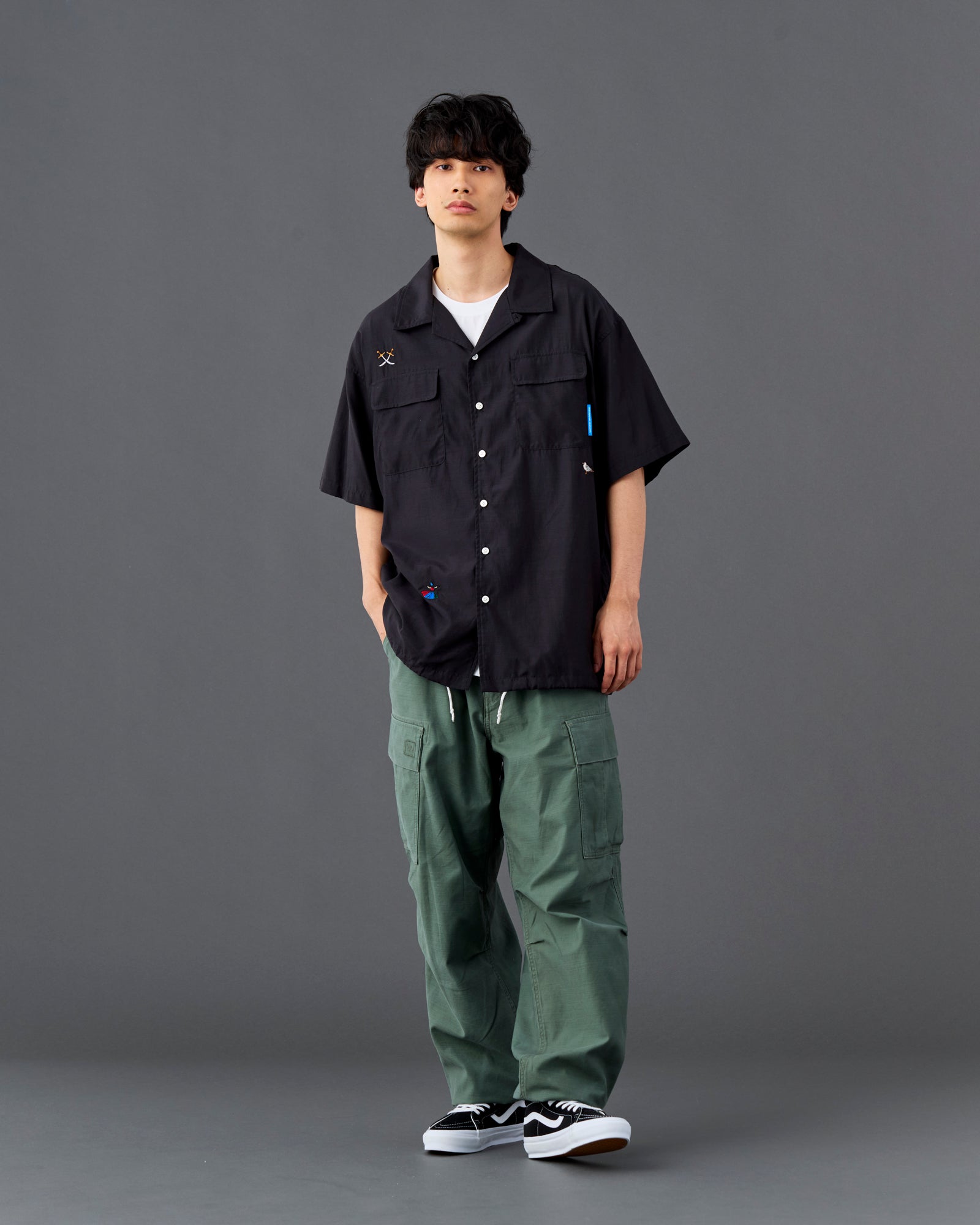 6-POCKET ARMY BAGGY PANTS