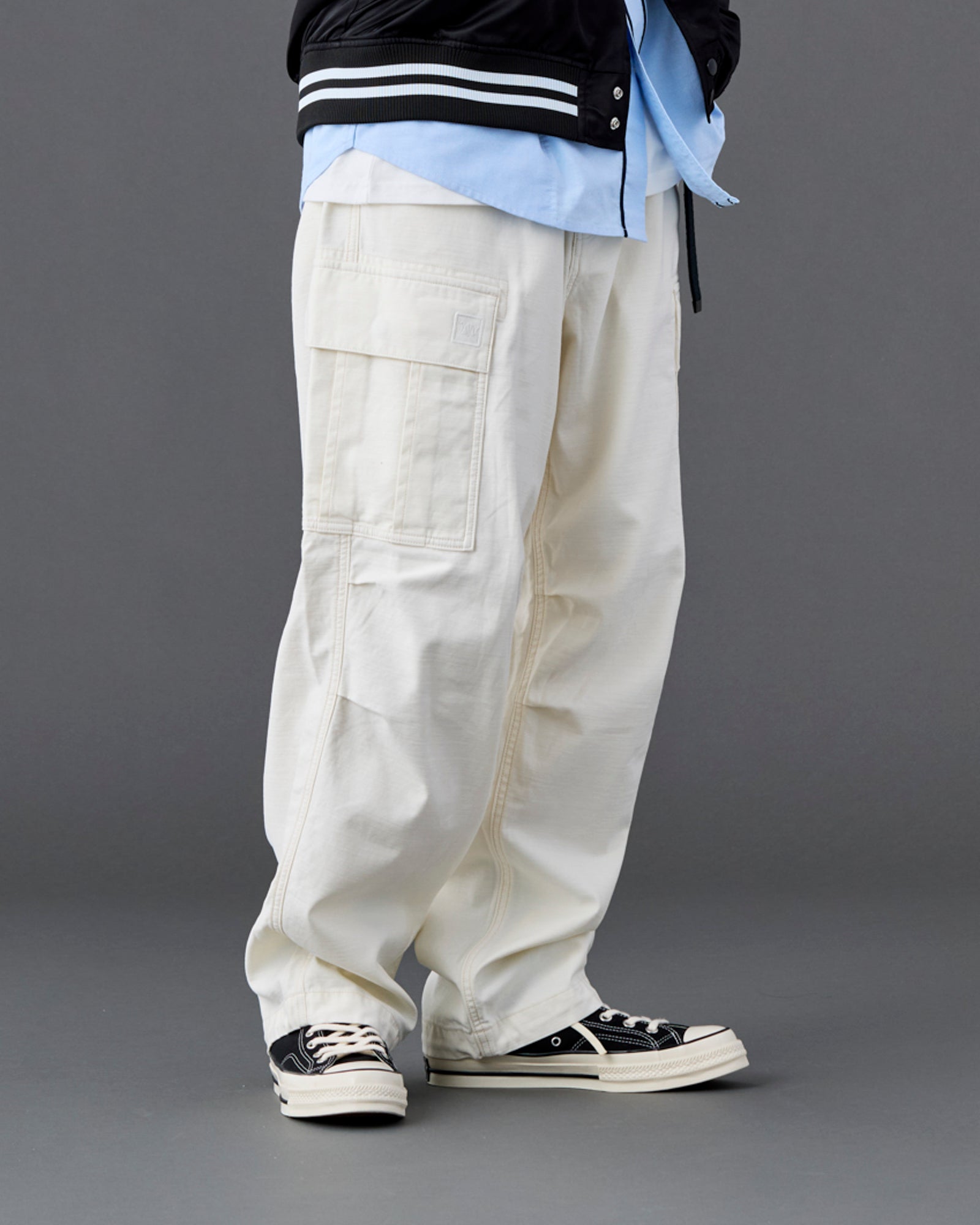 6-POCKET ARMY BAGGY PANTS