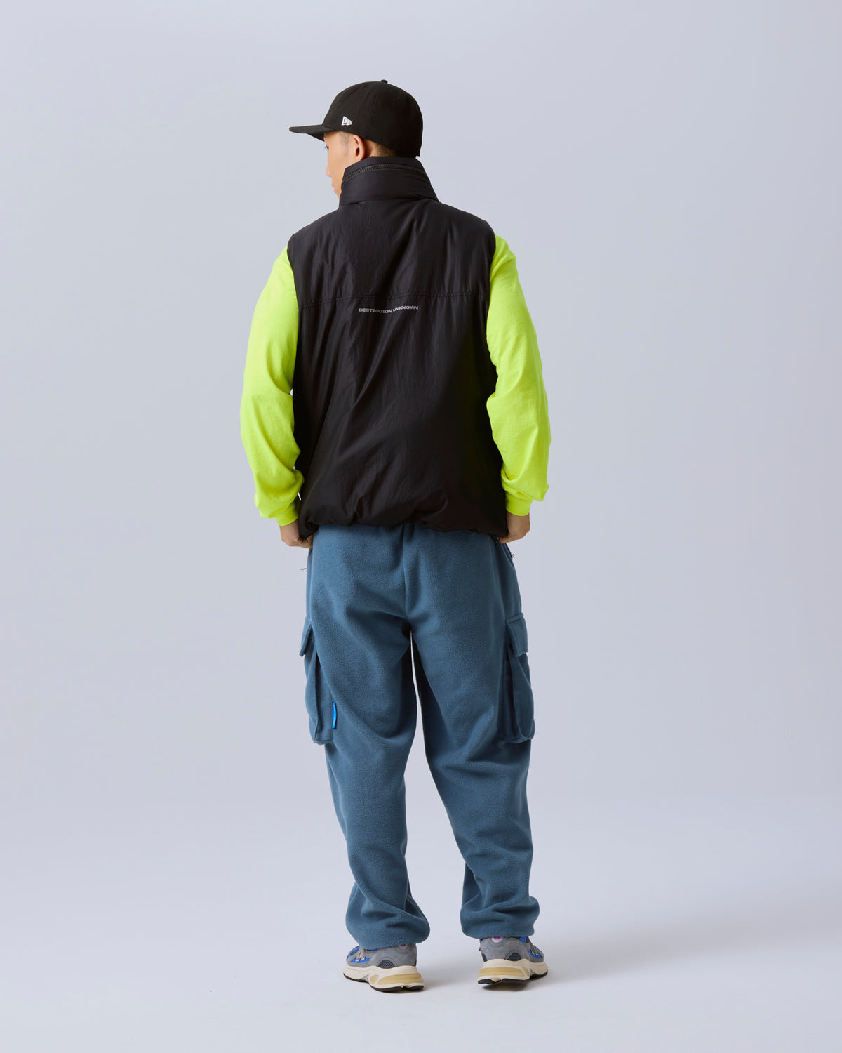 FLEECE CARGO PANTS