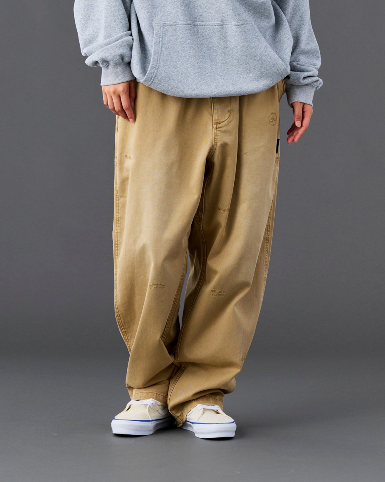 GARMENT DYED UTILITY PANTS