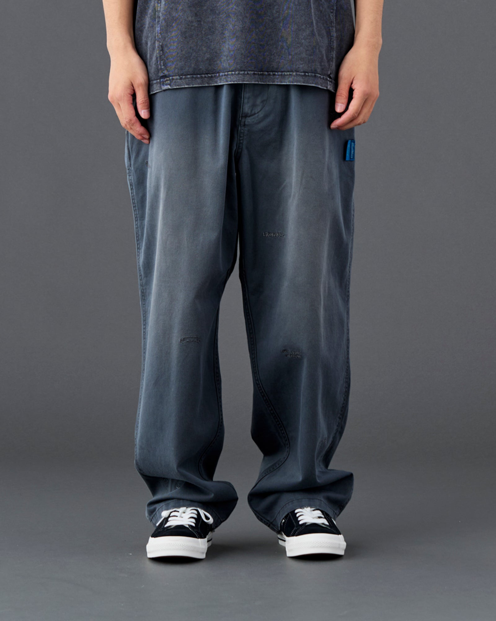 GARMENT DYED UTILITY PANTS