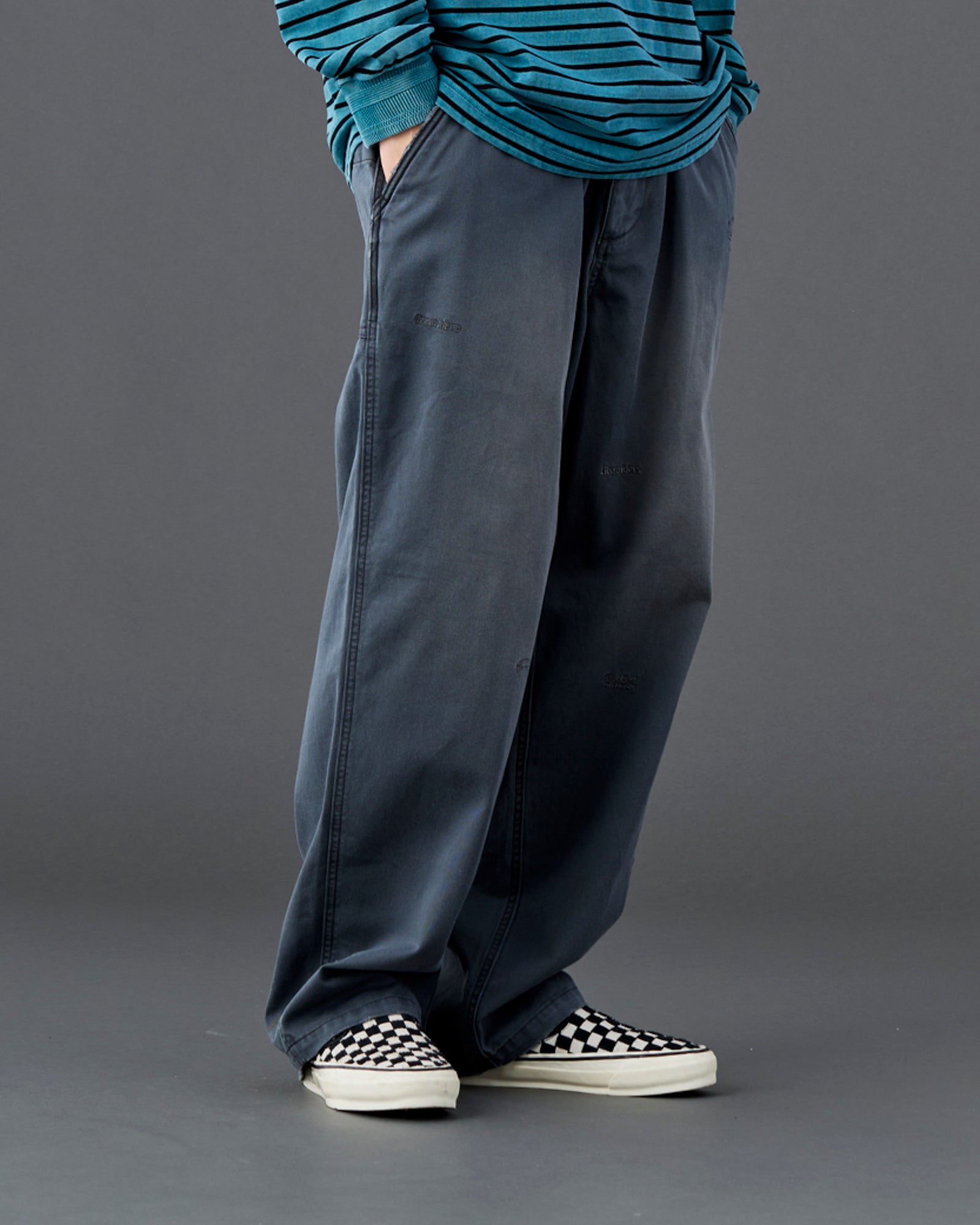 GARMENT DYED UTILITY PANTS