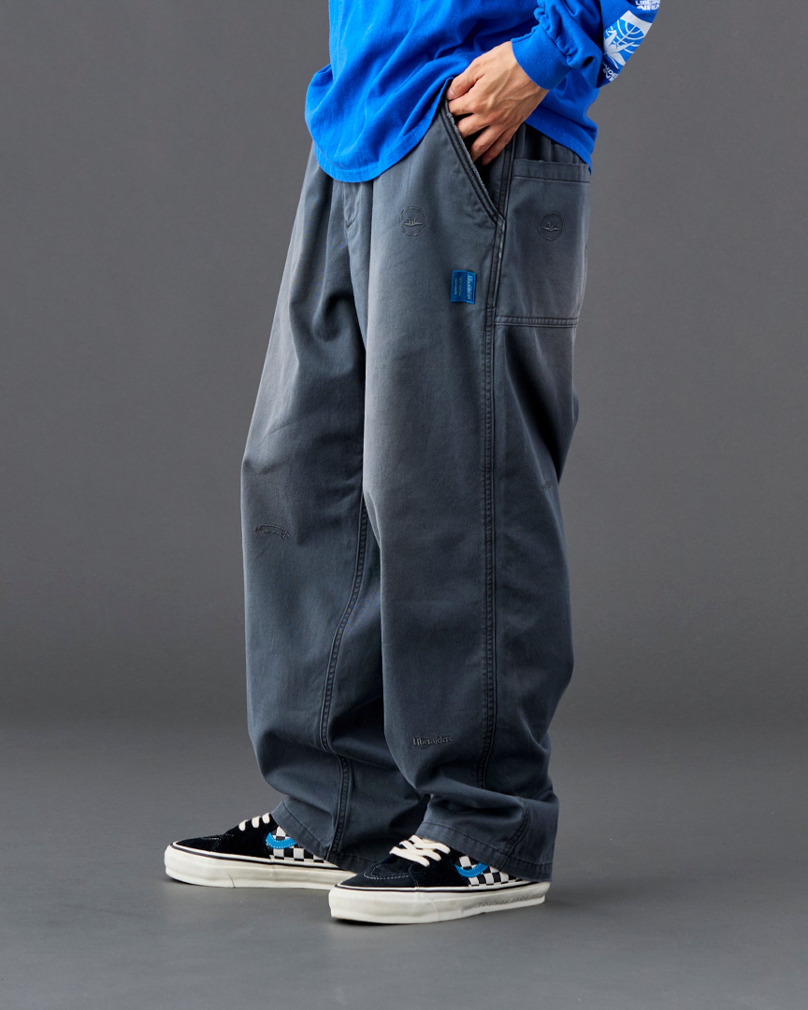 GARMENT DYED UTILITY PANTS