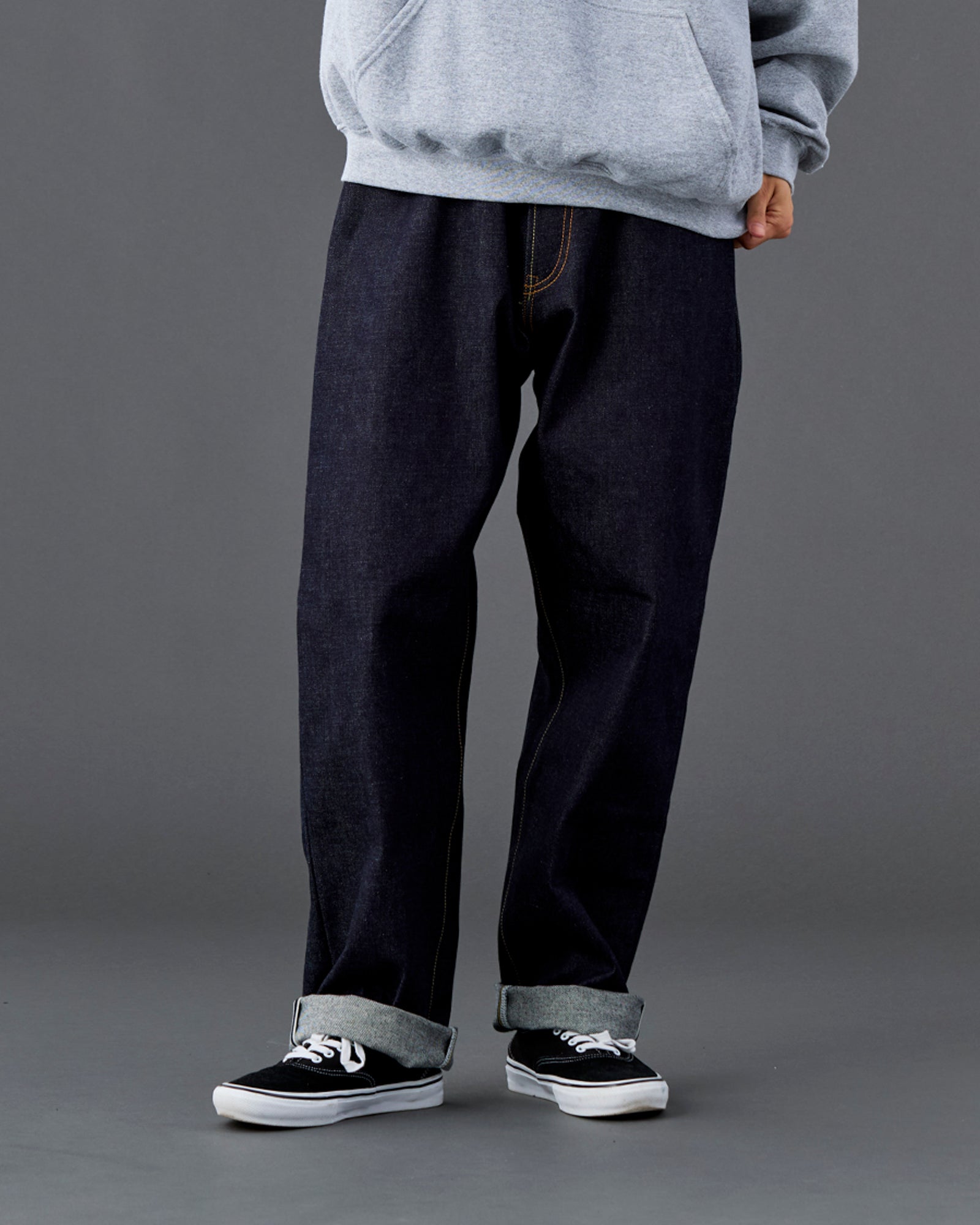 LR LOOSE FIT DENIM PANTS RIGID