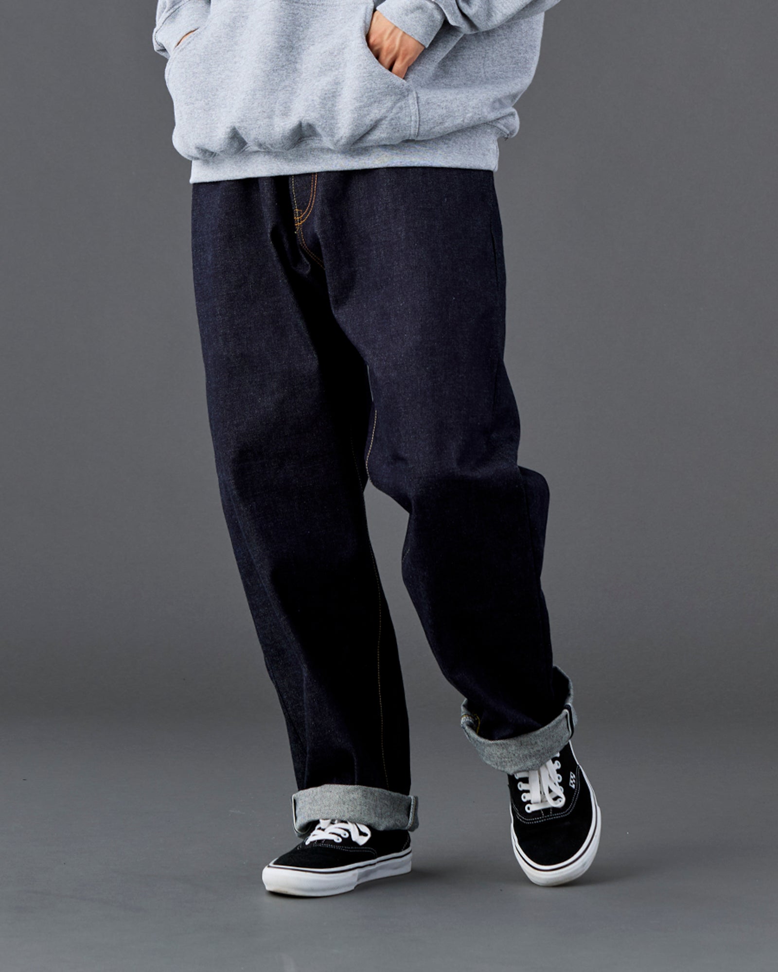 LR LOOSE FIT DENIM PANTS RIGID