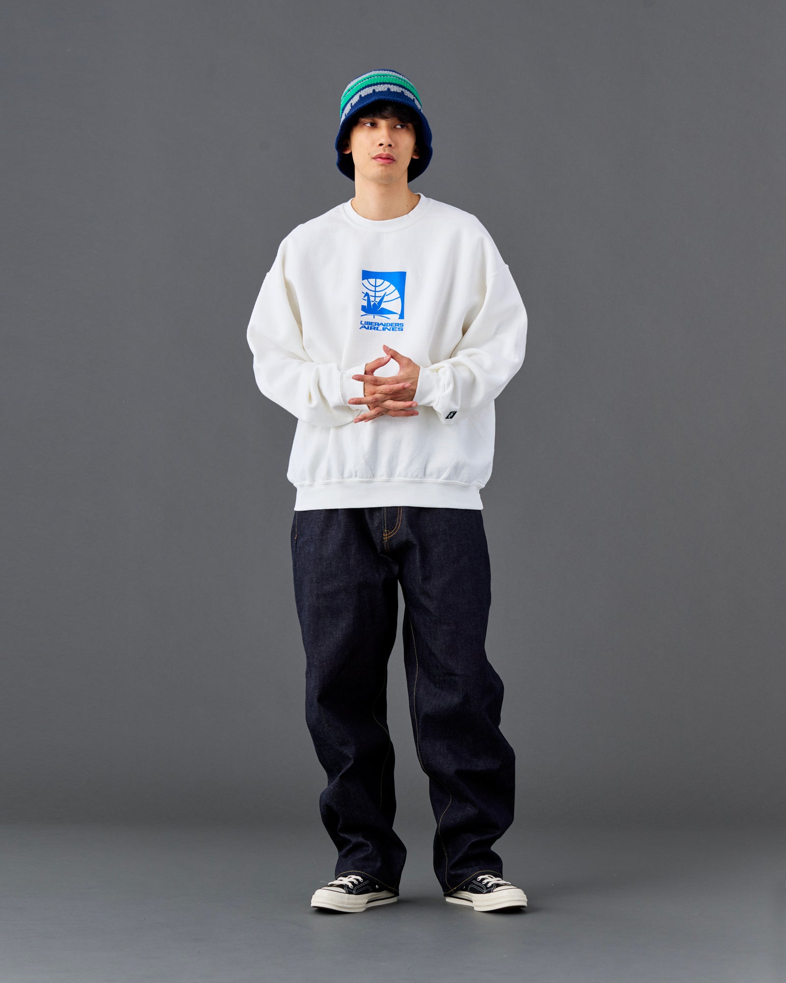 LR LOOSE FIT DENIM PANTS RIGID