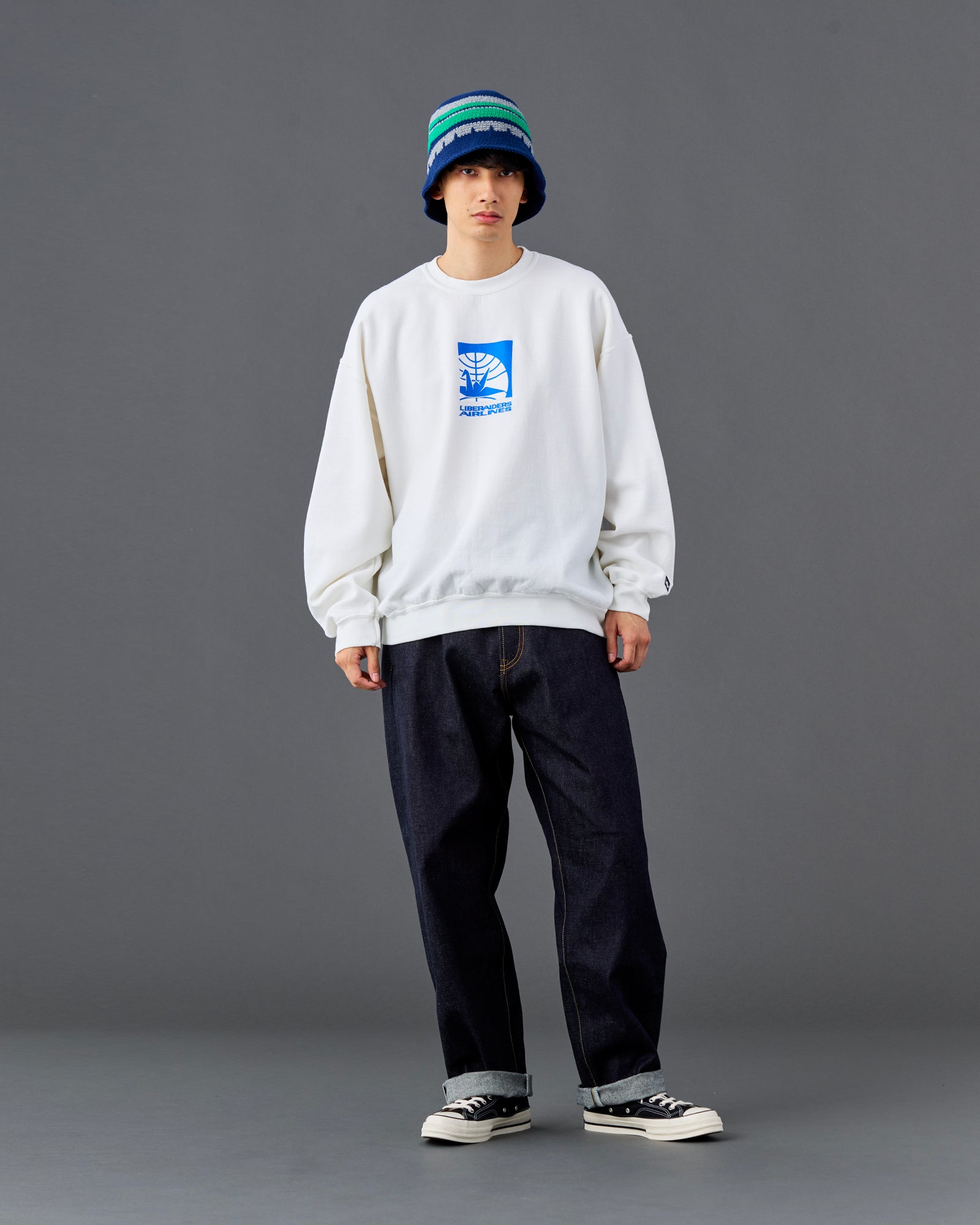 LR LOOSE FIT DENIM PANTS RIGID