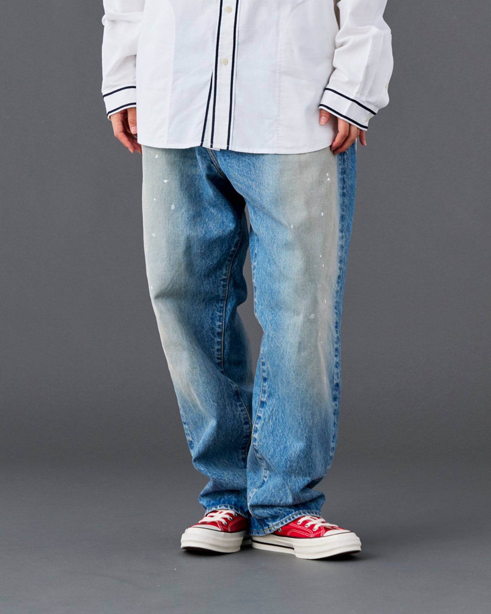 LR LOOSE FIT DENIM PANTS HW